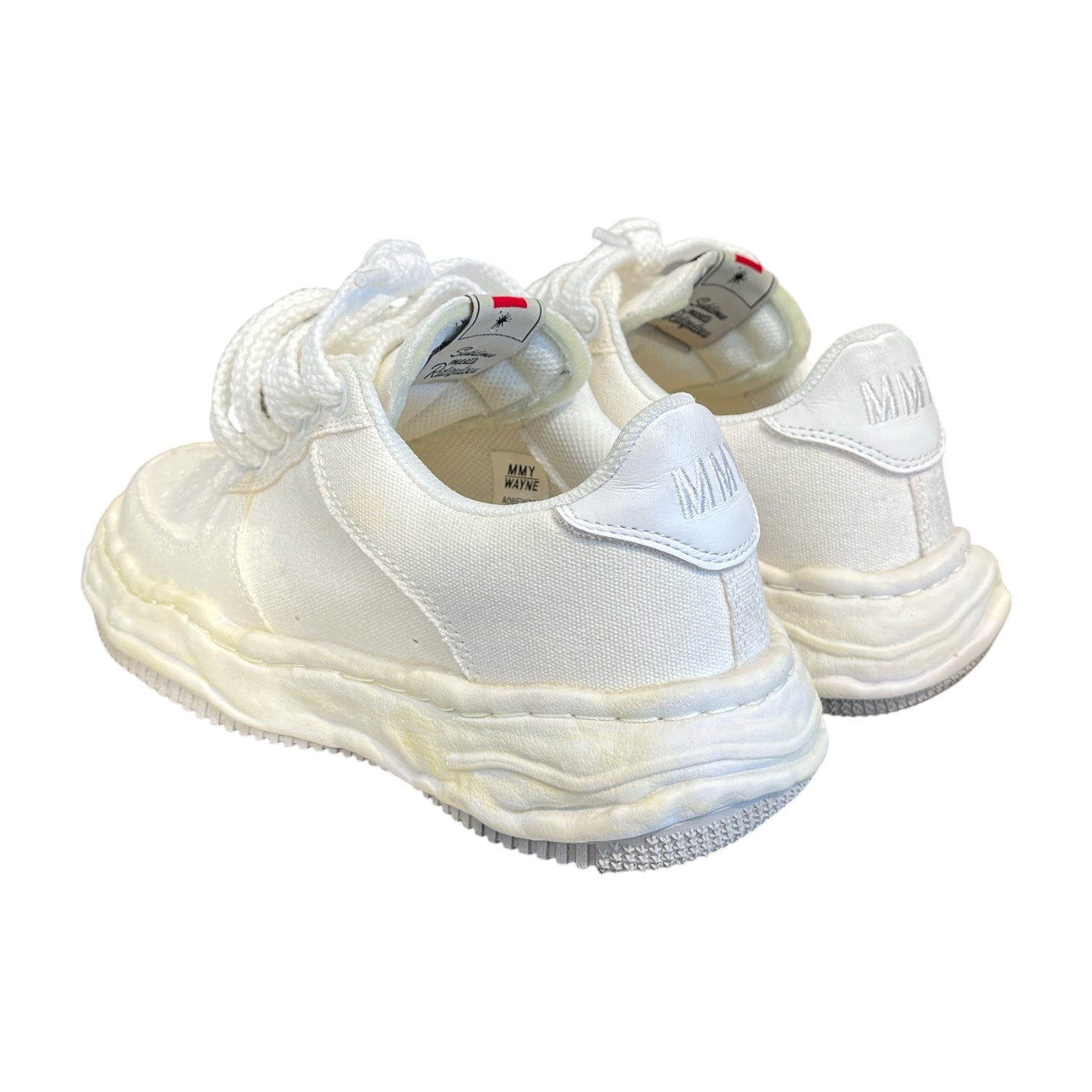 MIHARA YASUHIRO/Low-Sneakers/EU 39/Cotton/WHT/"WAYNE" LOW TOP SNEAKER view 2