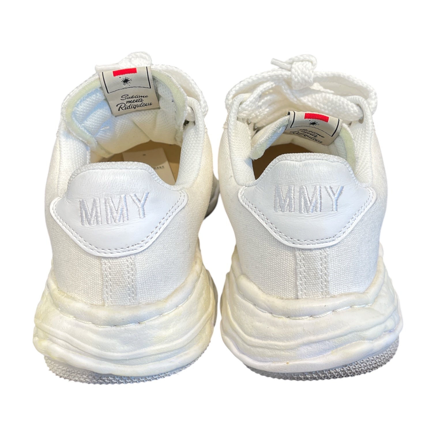 MIHARA YASUHIRO/Low-Sneakers/EU 39/Cotton/WHT/"WAYNE" LOW TOP SNEAKER view 4