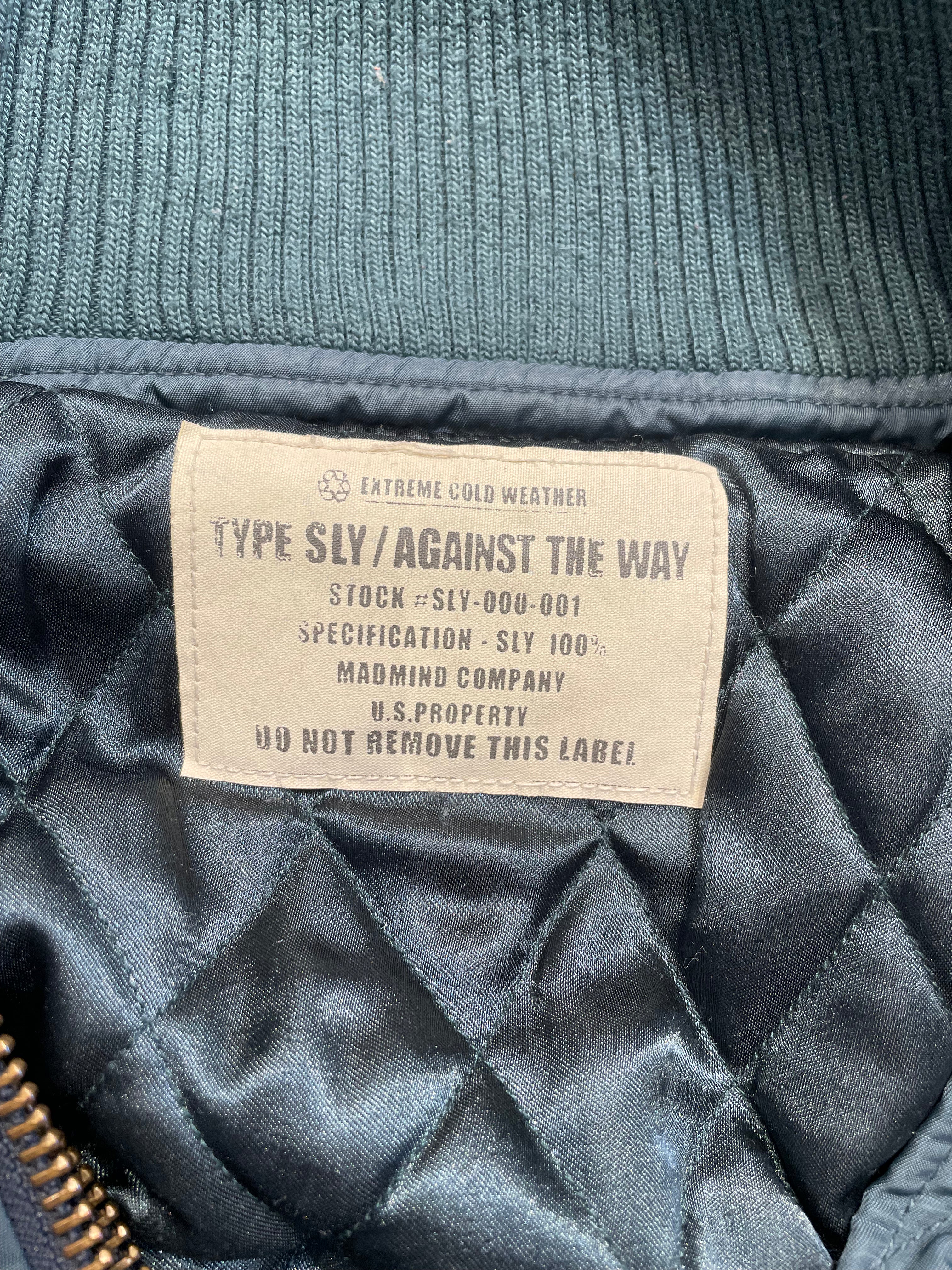 TYPE SLY/ AGAINST THE WAY/Military Jkt/M/Nylon/GRN/NO. S06A93-1036-19 view 3