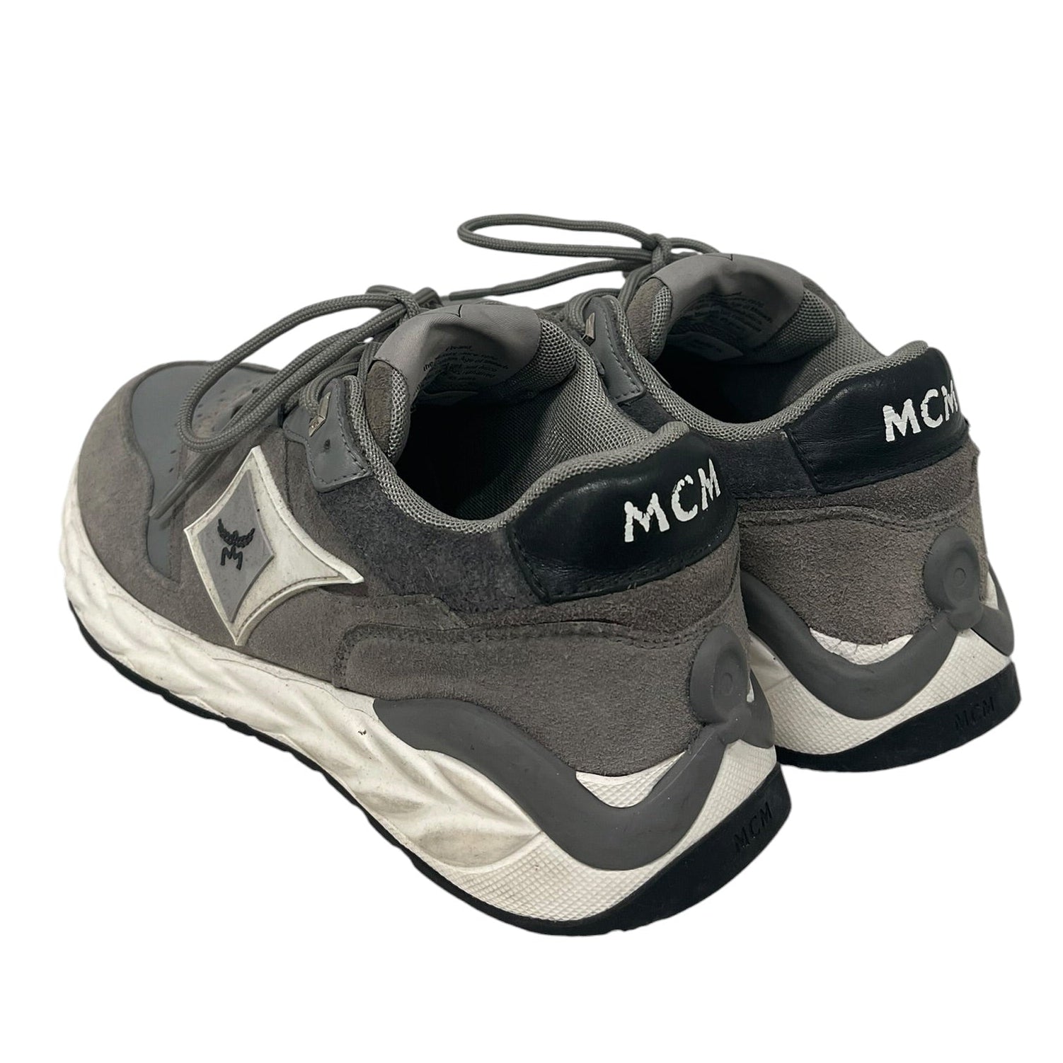 MCM/Low-Sneakers/EU 36/Suede/SLV/U-Tip/SKYWANDERER SNEAKER view 2