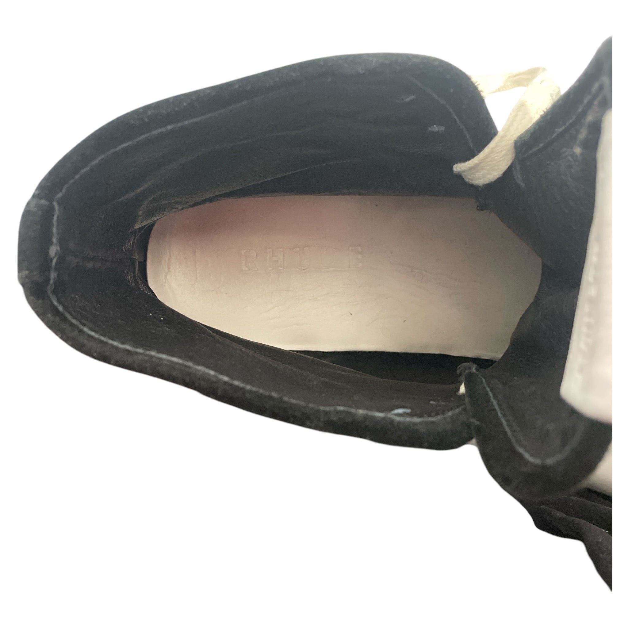 RHUDE/Hi-Sneakers/US 10/Cotton/BLK/RHUDE ESSENTAIL SNEAKERS view 3