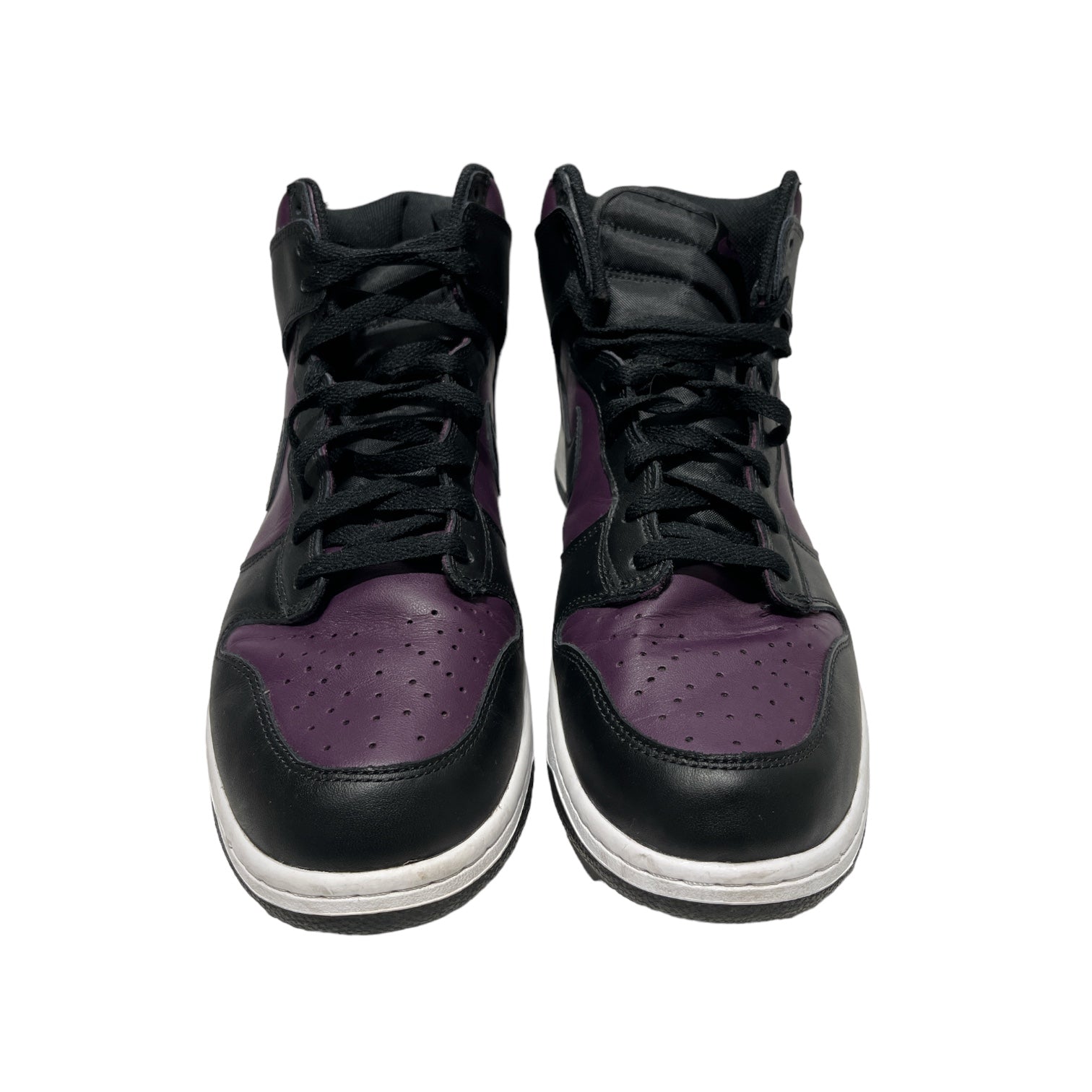 NIKE/FRAGMENT DESIGN/Hi-Sneakers/US 12.5/Leather/PPL/FRAGMENTS DUNK ...