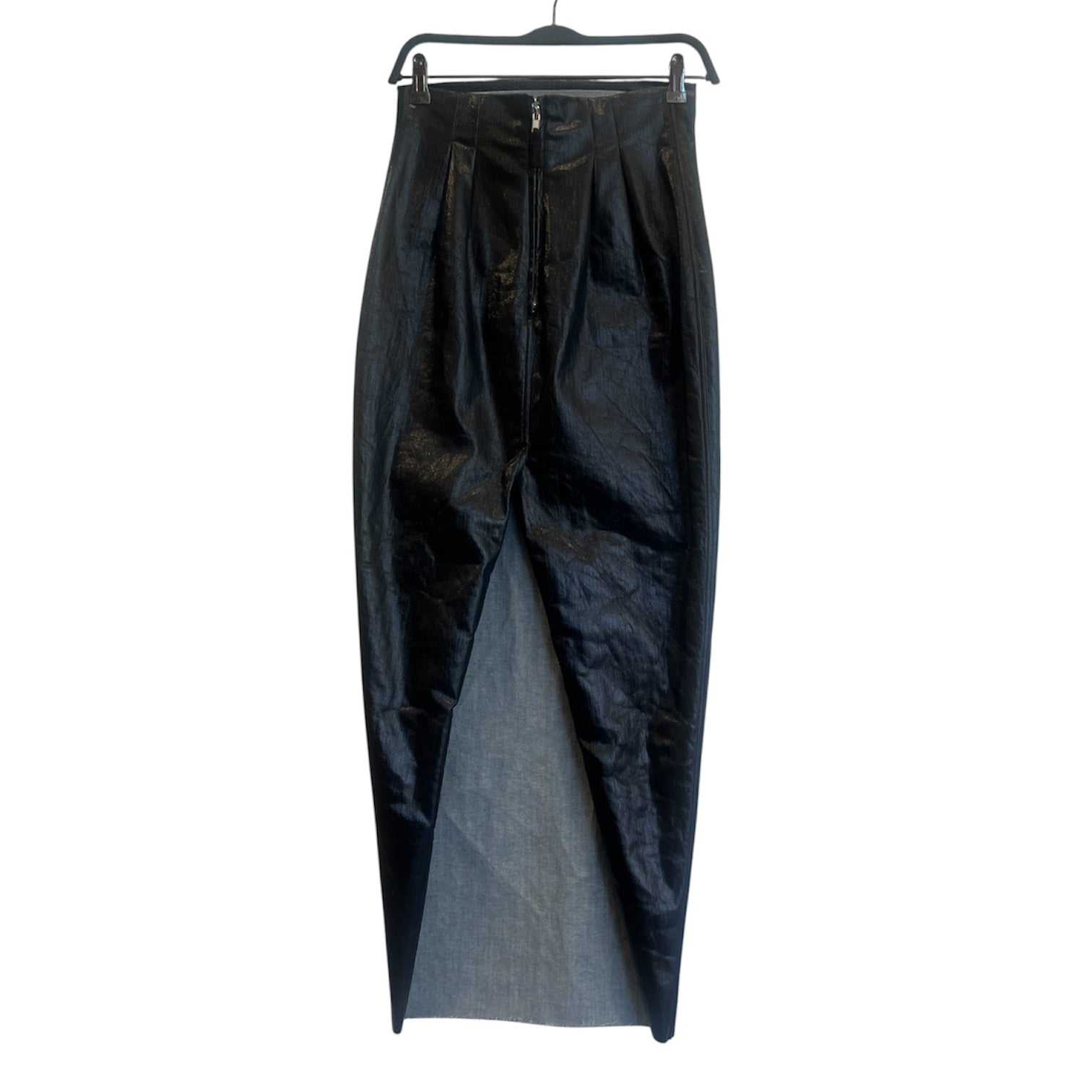 Rick Owens/Long Skirt/8/Cotton/BLK/Pillar Skirt RO02B6344-SLQ view 2