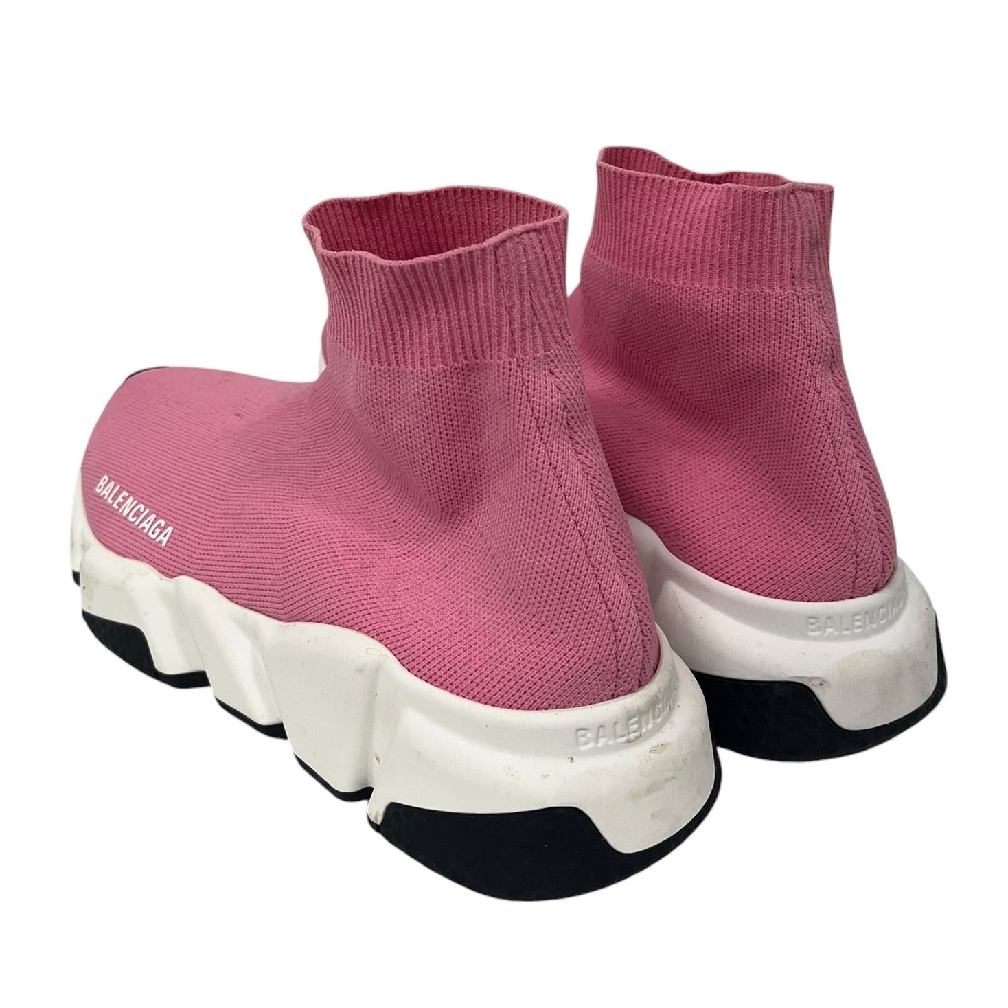 BALENCIAGA/Hi-Sneakers/US 7/Cotton/PNK/SOCK RUNNER view 2