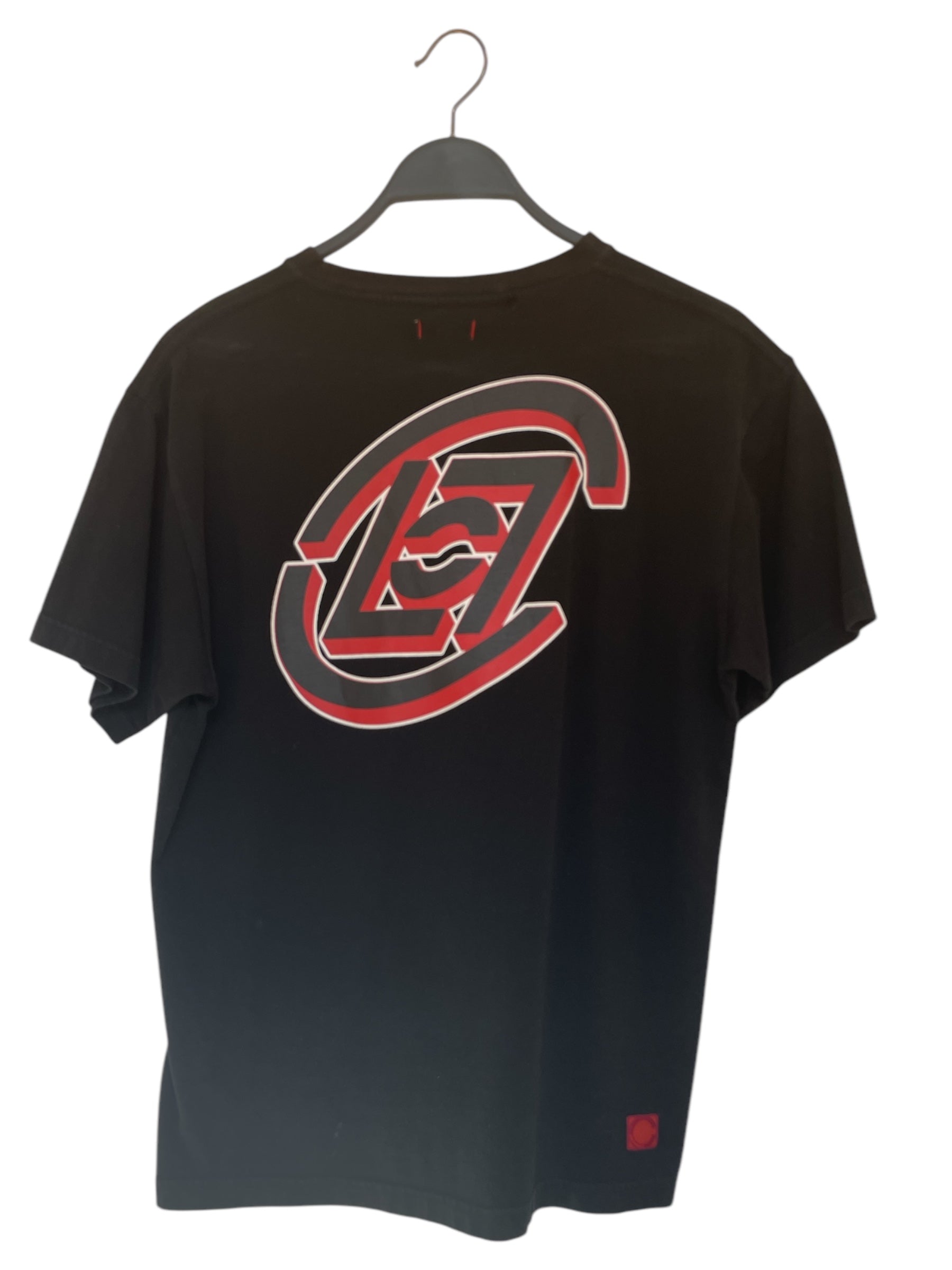 CLOT/PSYCHWORLD/T-Shirt/S/Cotton/BLK/Graphic/ view 2