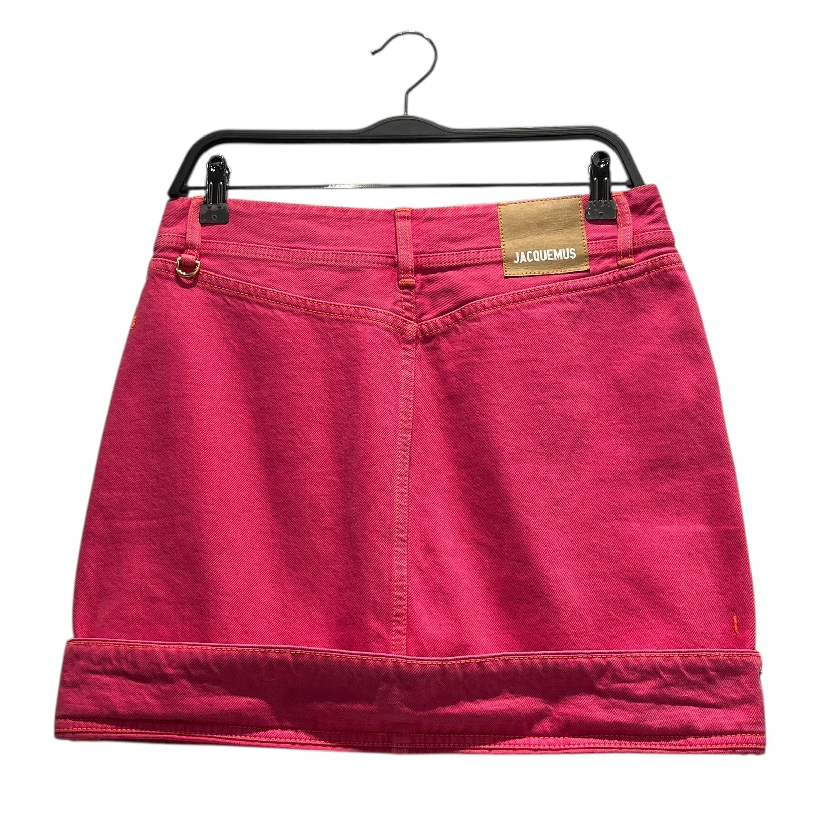 JACQUEMUS/Skirt/M/Denim/PNK/Mini Length/JACQUEMUS DENIM LE SPLASH SKRT view 2