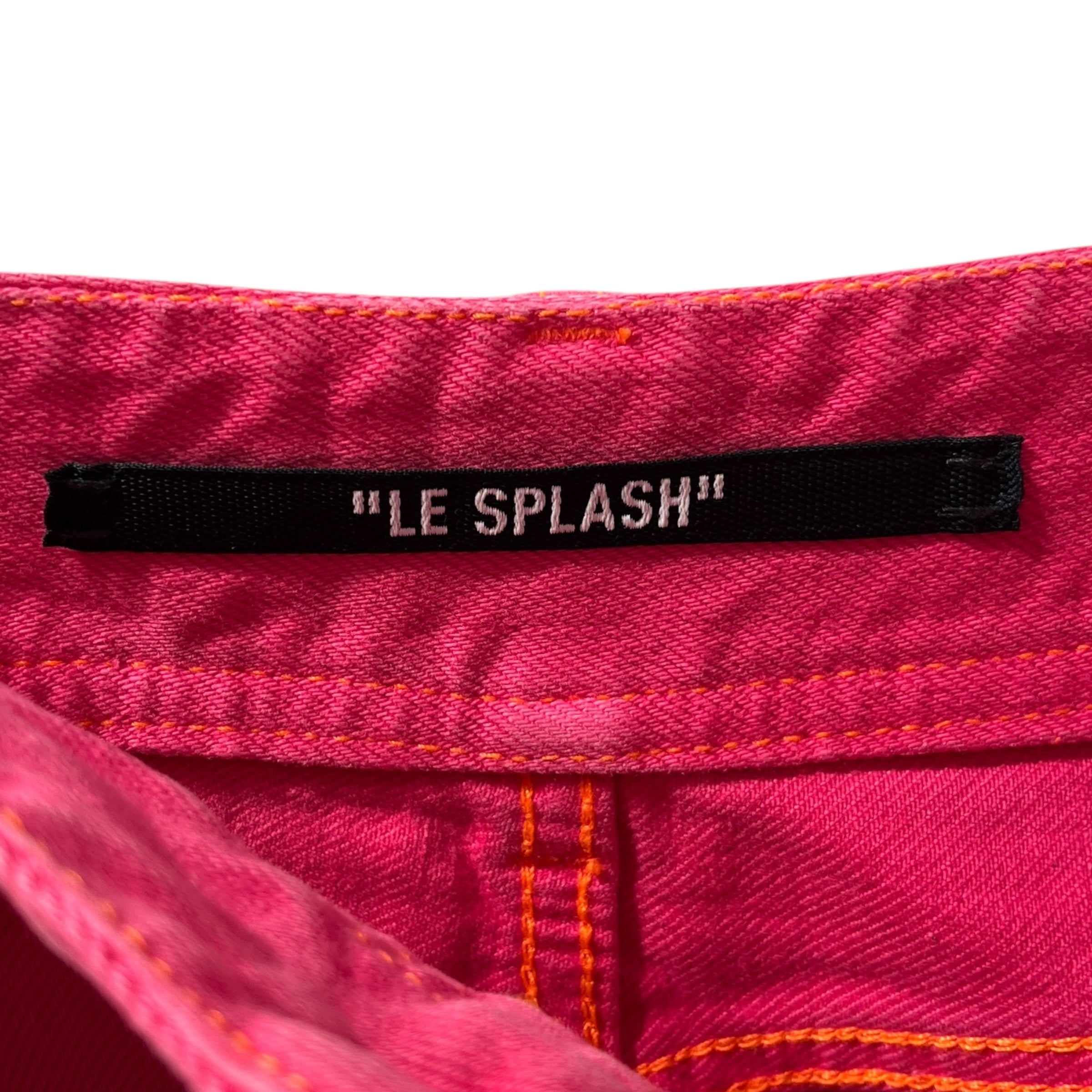 JACQUEMUS/Skirt/M/Denim/PNK/Mini Length/JACQUEMUS DENIM LE SPLASH SKRT view 3
