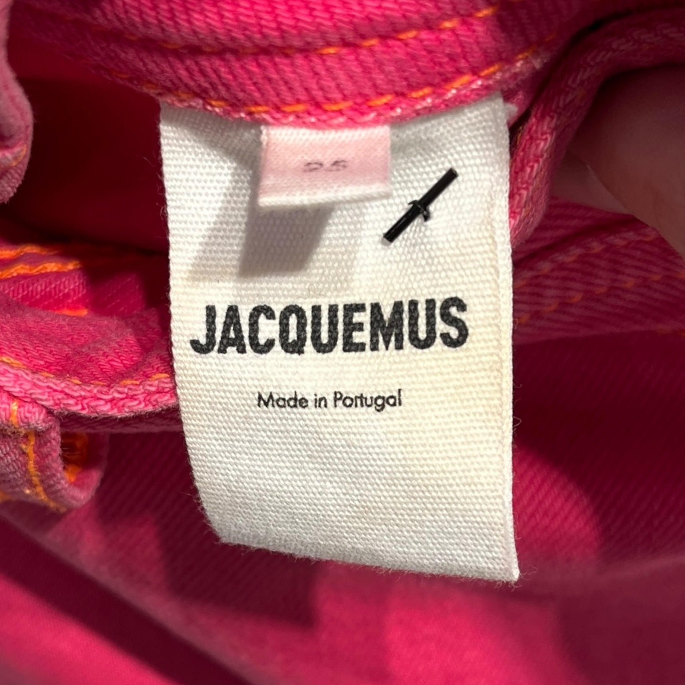 JACQUEMUS/Skirt/M/Denim/PNK/Mini Length/JACQUEMUS DENIM LE SPLASH SKRT view 4