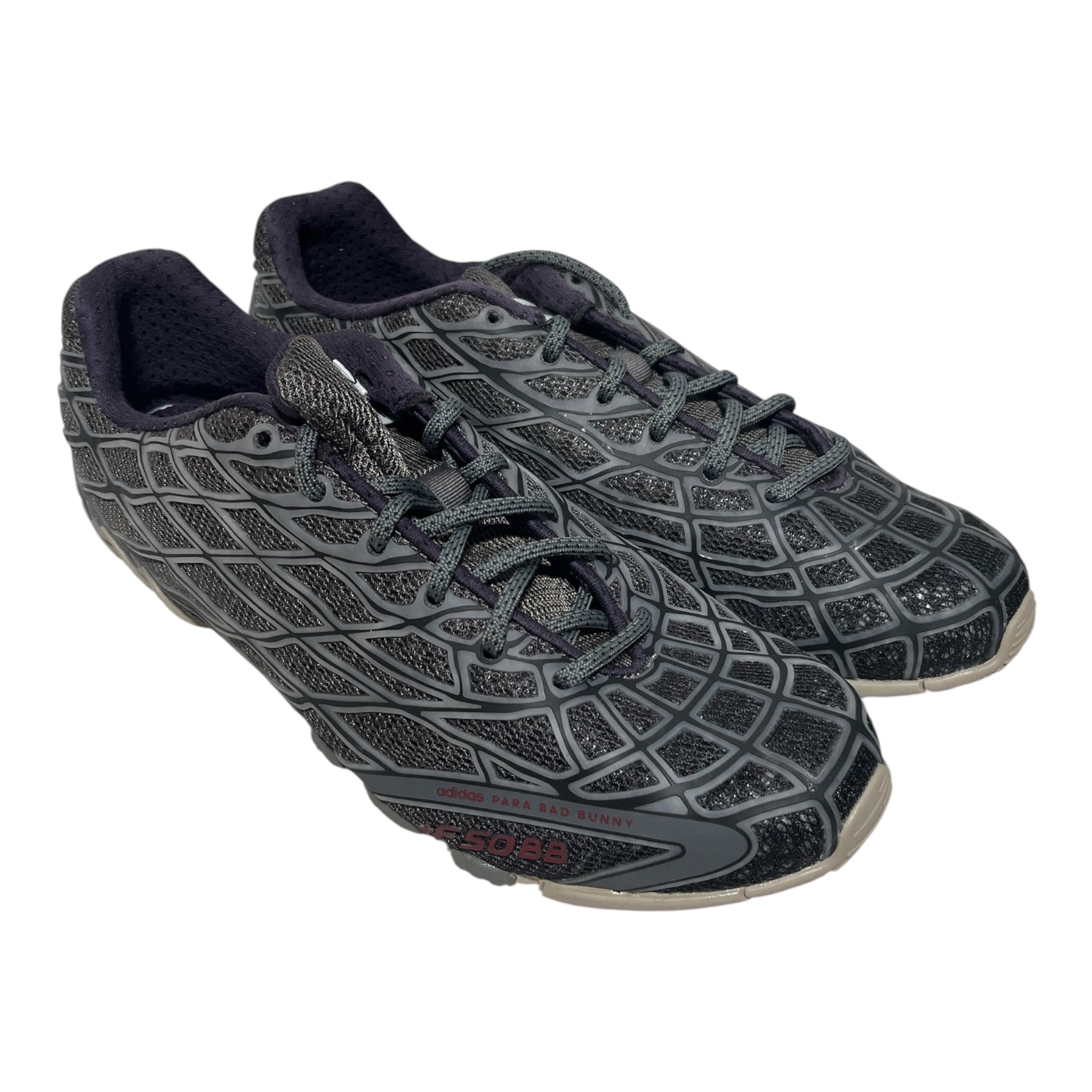 adidas/Low-Sneakers/US 9/Polyester/BLK/BAD BUNNY F50 GHOST SPRINT view 1