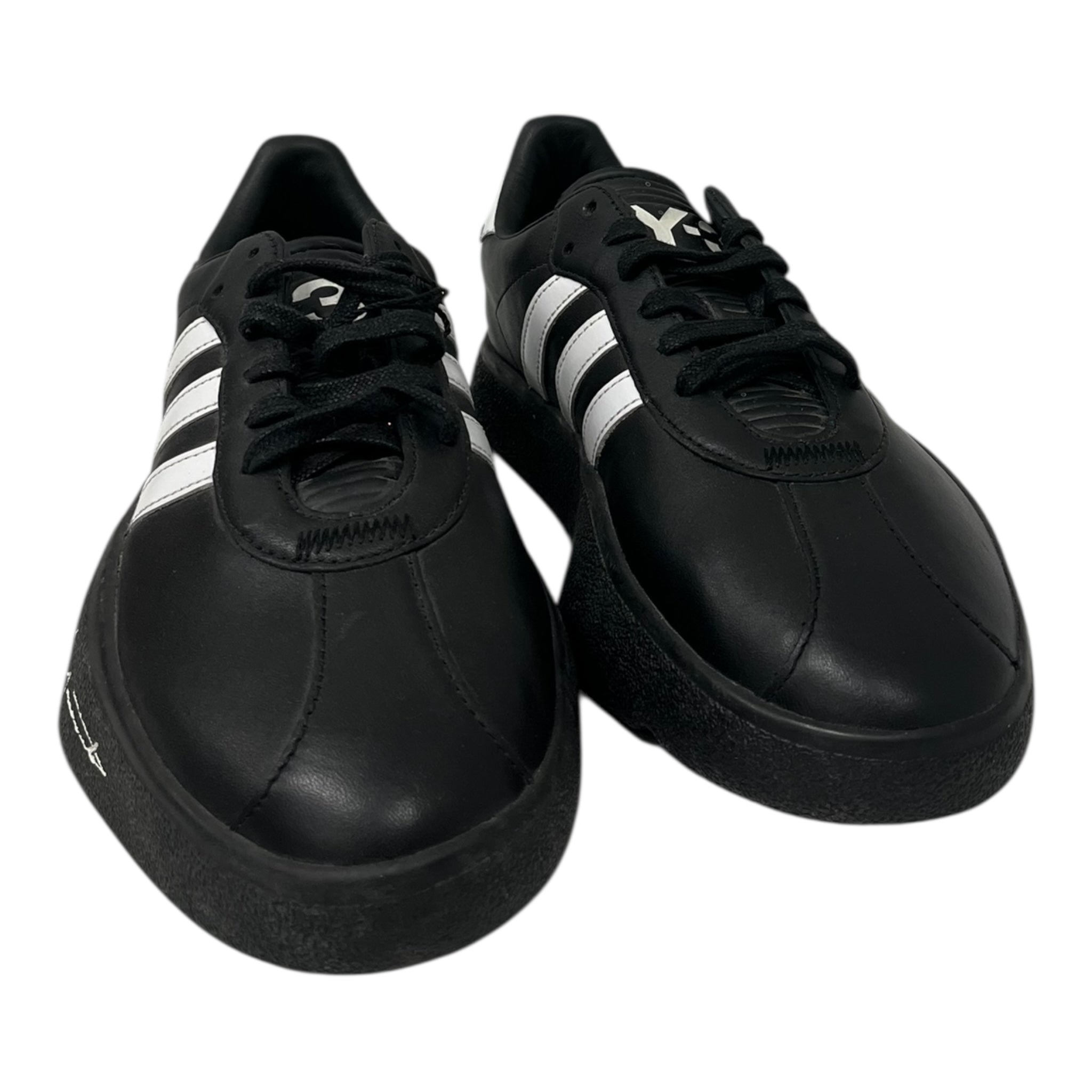 adidas/YOHJI YAMAMOTO/Low-Sneakers/US 6.5/Leather/BLK/Y-3 TANGUTSU FOOTBALL SNEAKER view 1