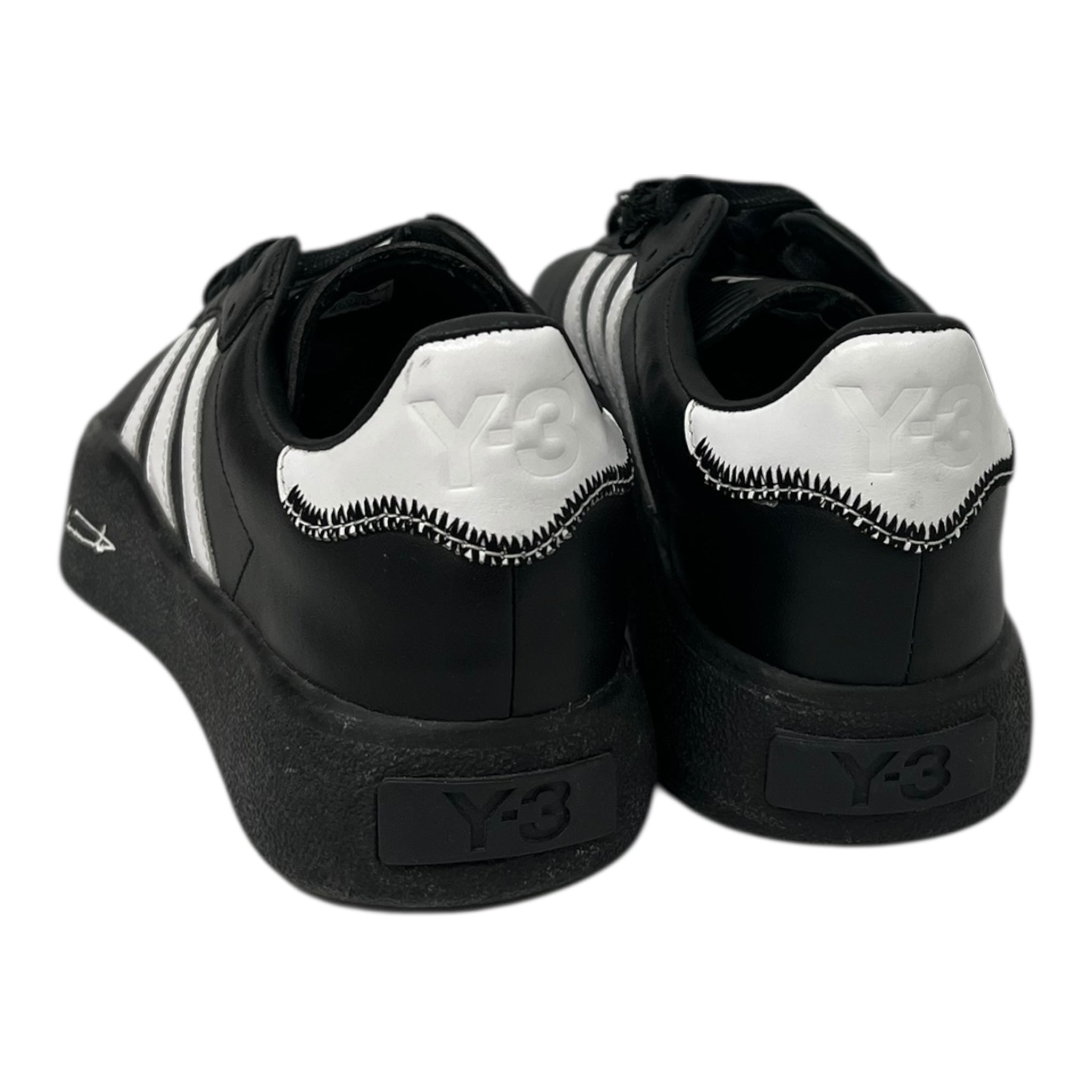 adidas/YOHJI YAMAMOTO/Low-Sneakers/US 6.5/Leather/BLK/Y-3 TANGUTSU FOOTBALL SNEAKER view 2