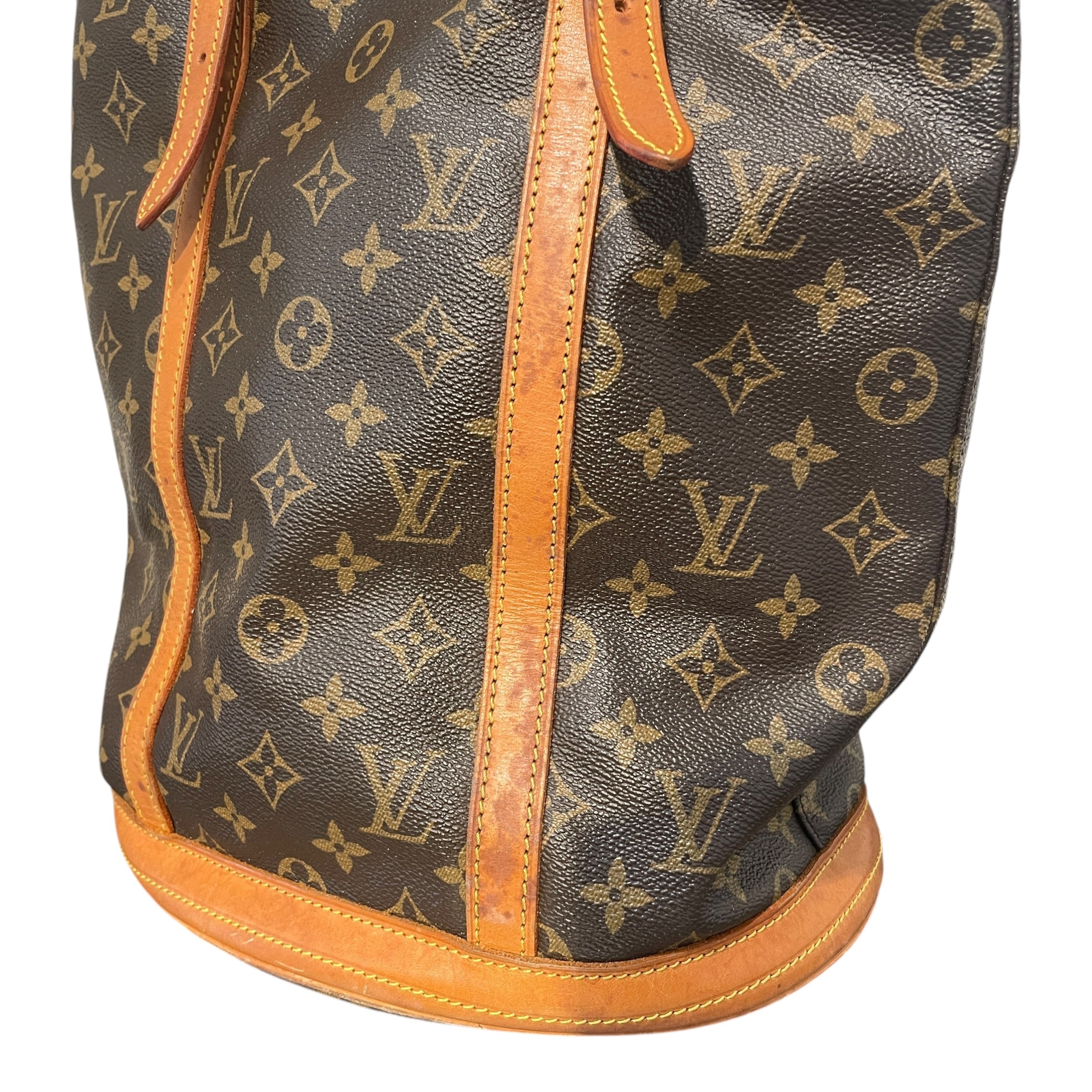 LOUIS VUITTON/Tote Bag/Monogram/Leather/BRW/Bucket GM tote bag view 4