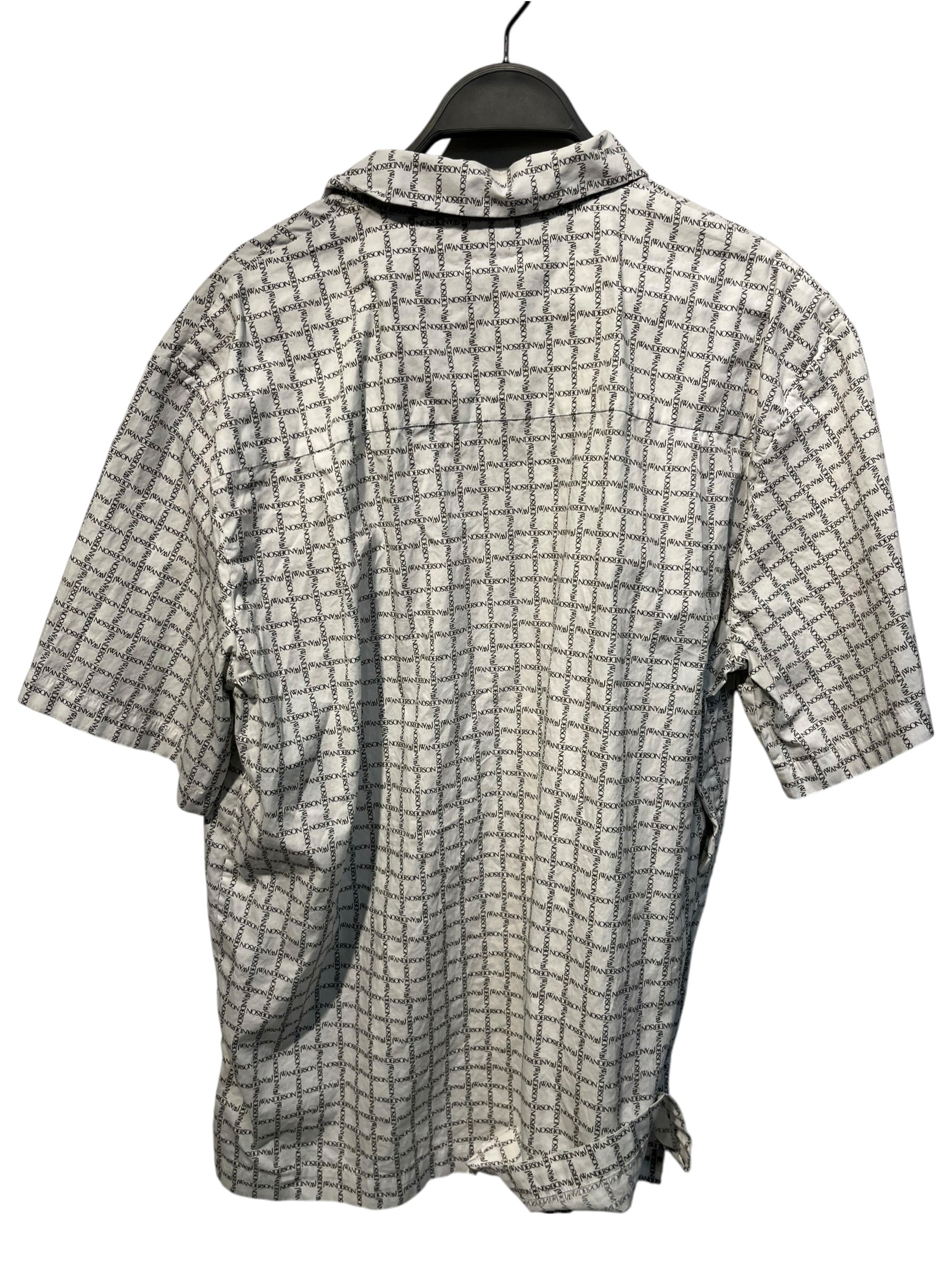 JW ANDERSON(J.W.ANDERSON)/SS Shirt/40/Cotton/WHT/All Over Print/ view 2