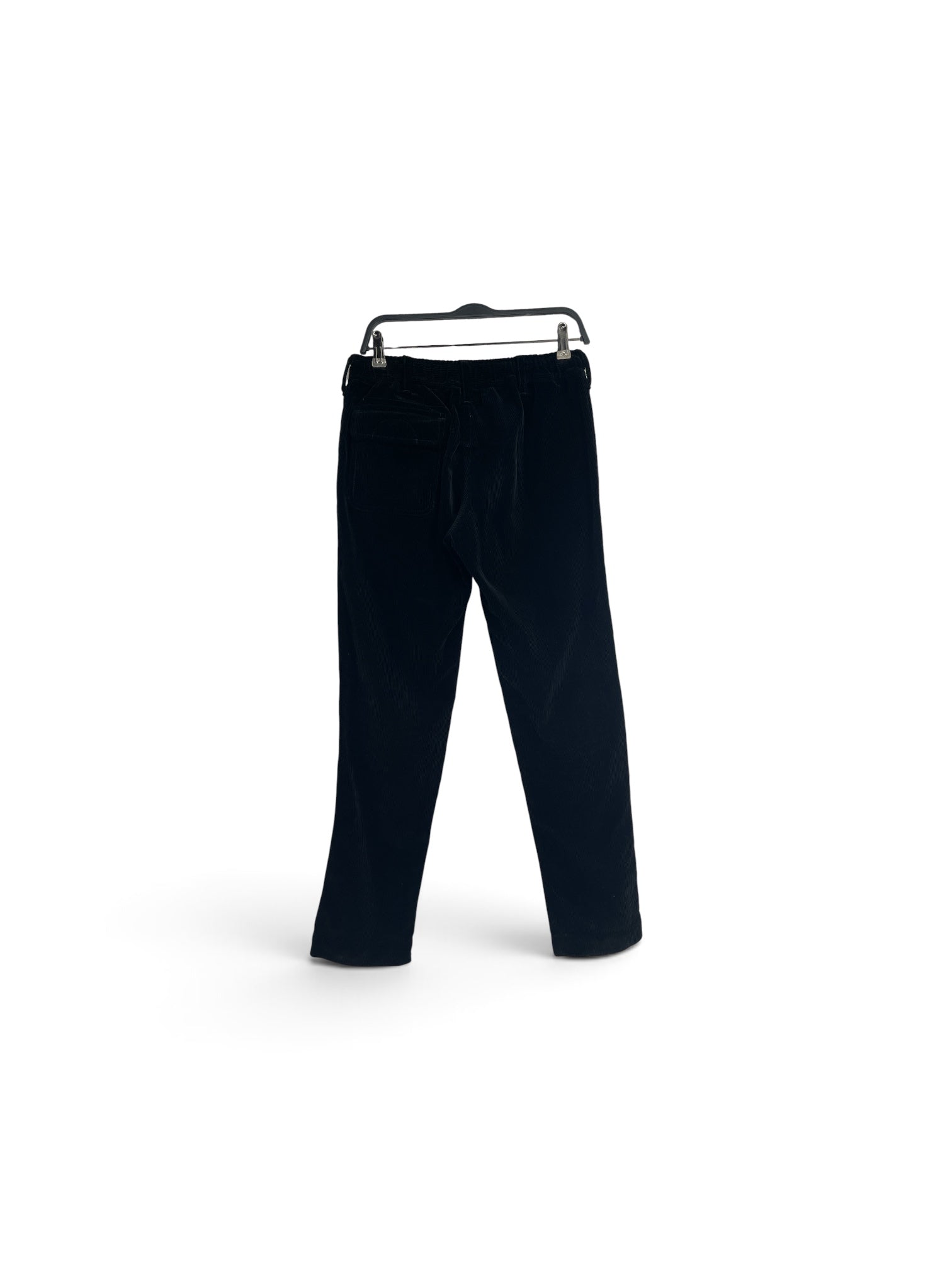 NUMBER (N)INE/Straight Pants/3/Corduroy/BLK/DRAWSTRING ROUND POCKET OG view 3