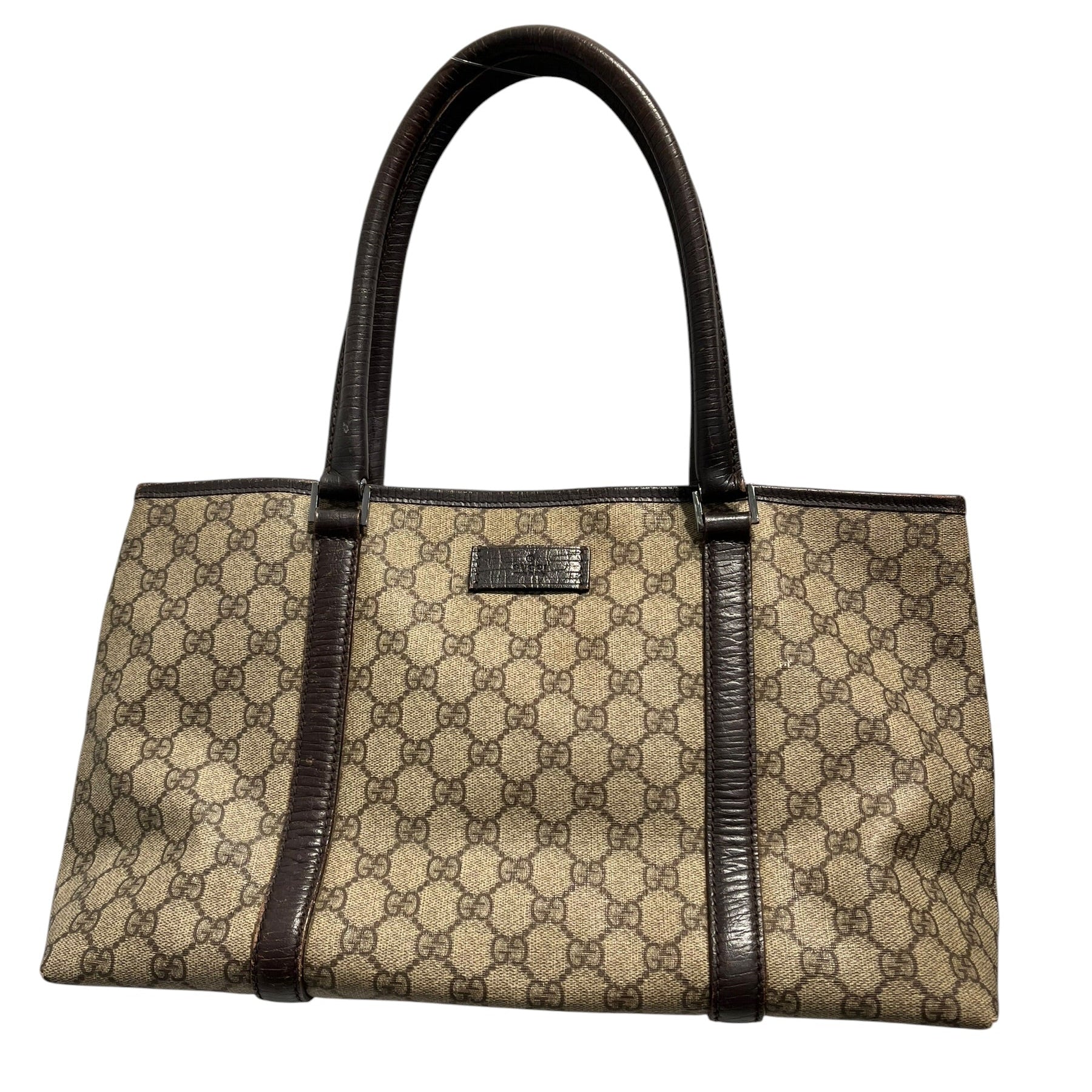 GUCCI/Tote Bag/Monogram/Leather/BRW/JOY MEDIUM view 1