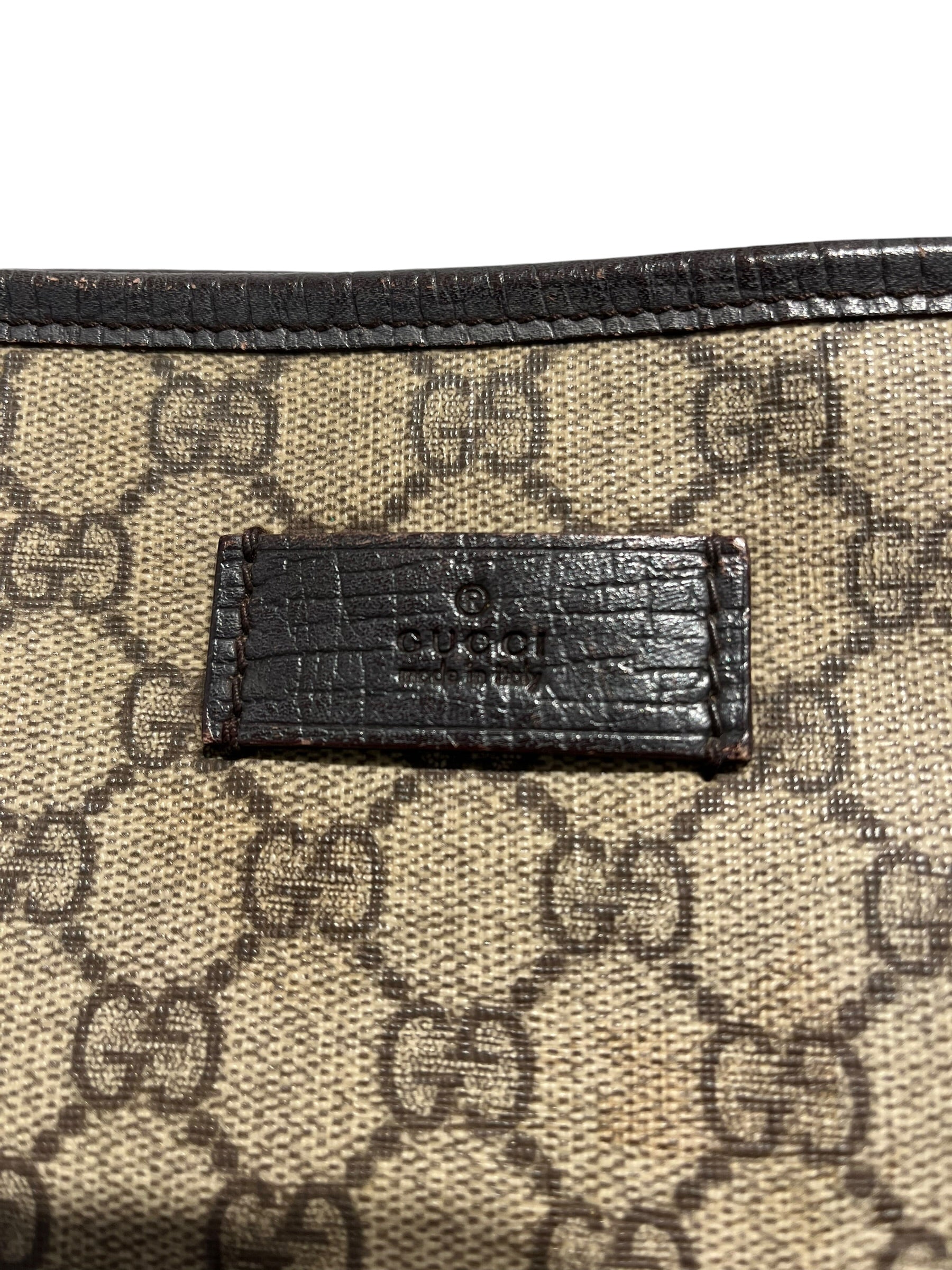GUCCI/Tote Bag/Monogram/Leather/BRW/JOY MEDIUM view 6