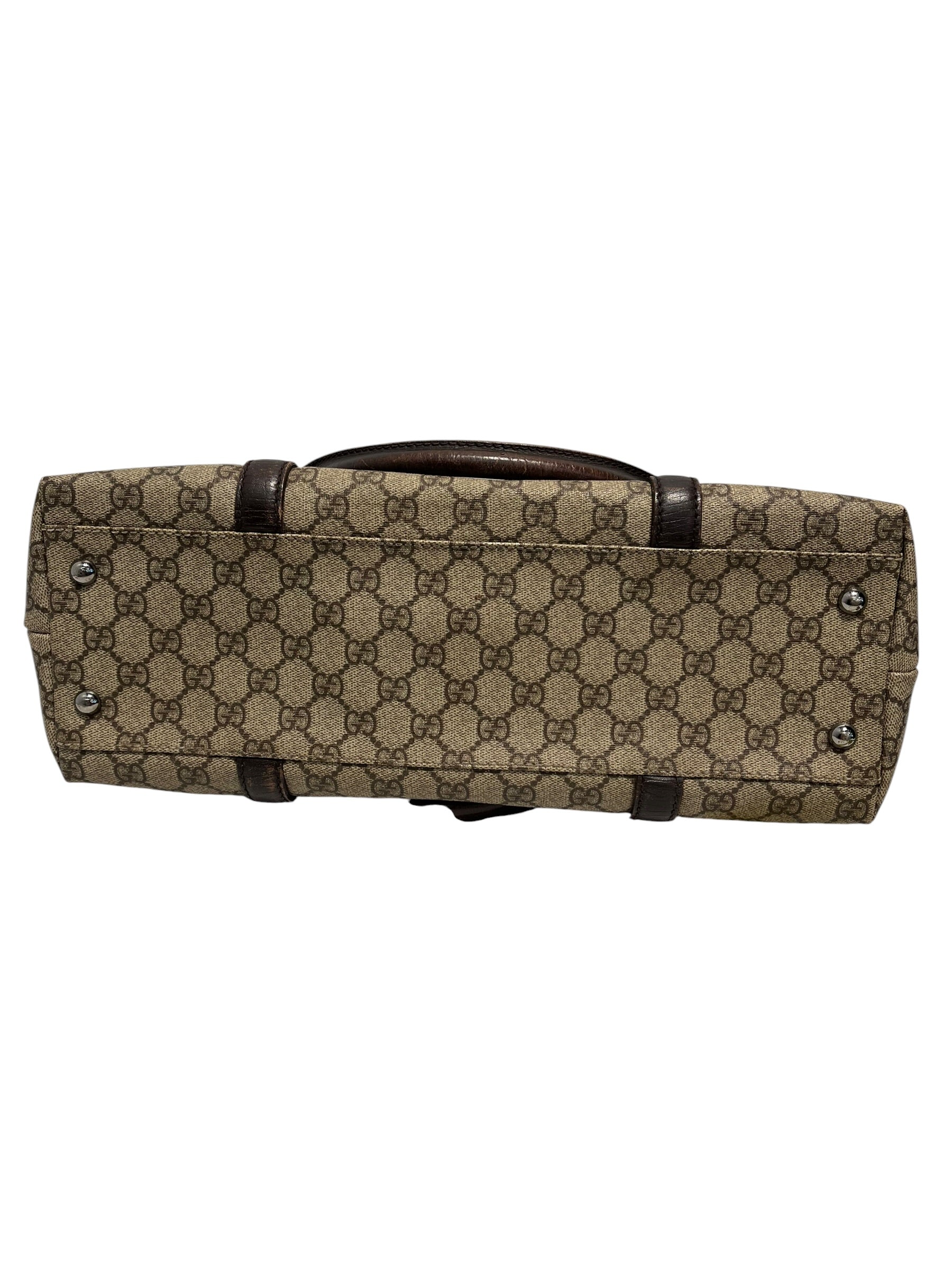 GUCCI/Tote Bag/Monogram/Leather/BRW/JOY MEDIUM view 5