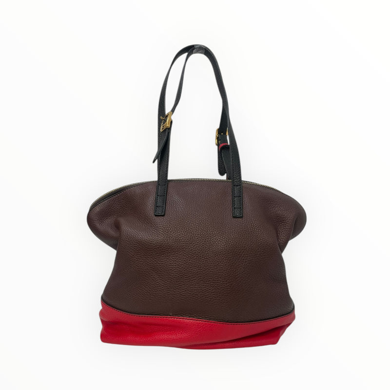 FENDI/Bag/Border/Leather/BRW/RED BOTTOM