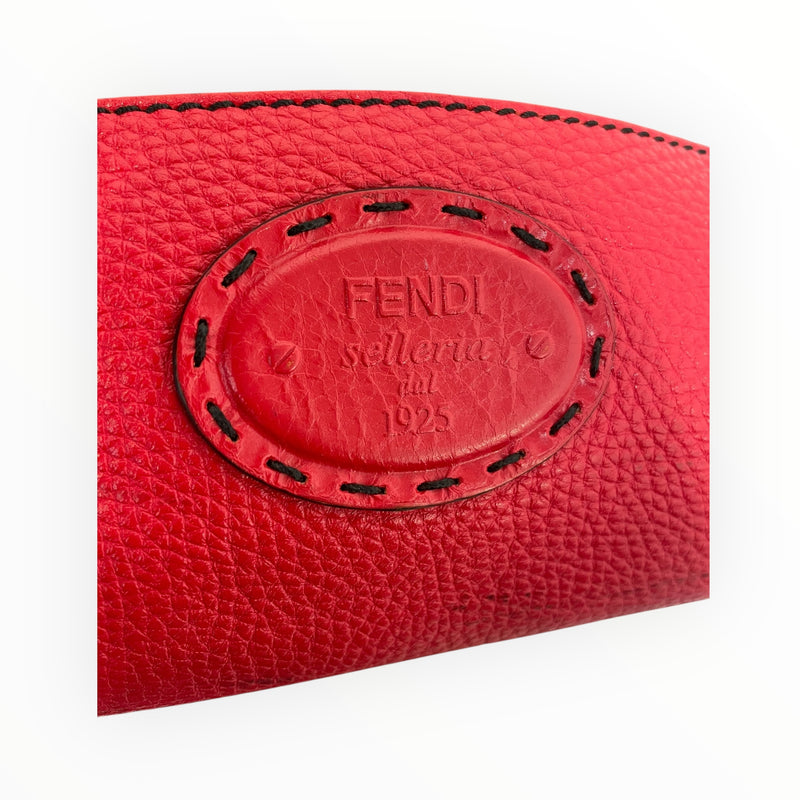FENDI/Bag/Border/Leather/BRW/RED BOTTOM