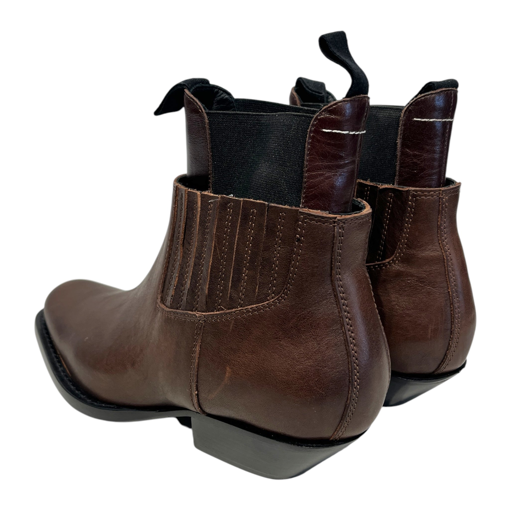 Maison Margiela/Boots/US 7/Leather/BRW/MM6/DOUBLE LAYER COWBOY view 2