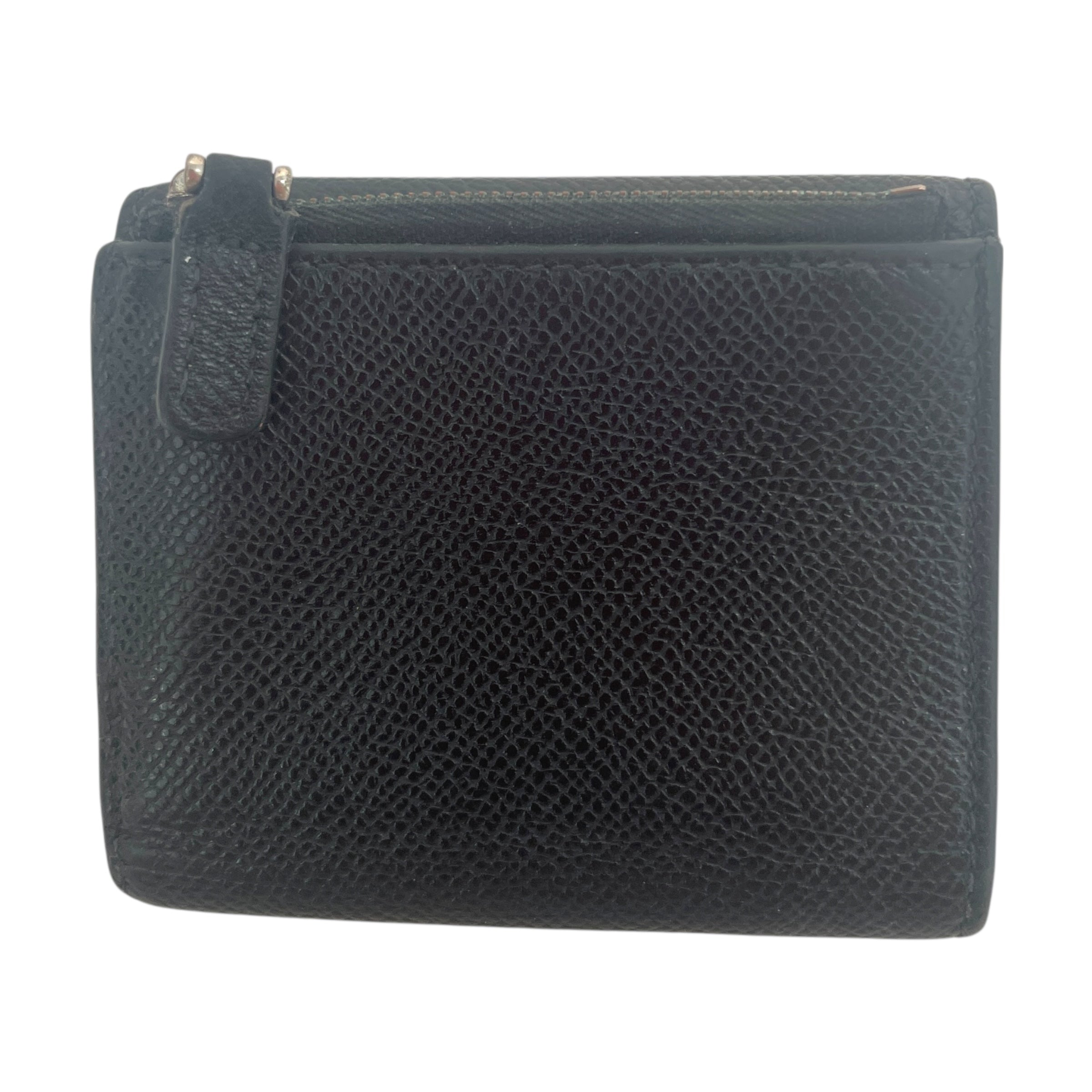 BVLGARI/Bifold Wallet/Leather/WHT/Hook Compact Wallet view 2