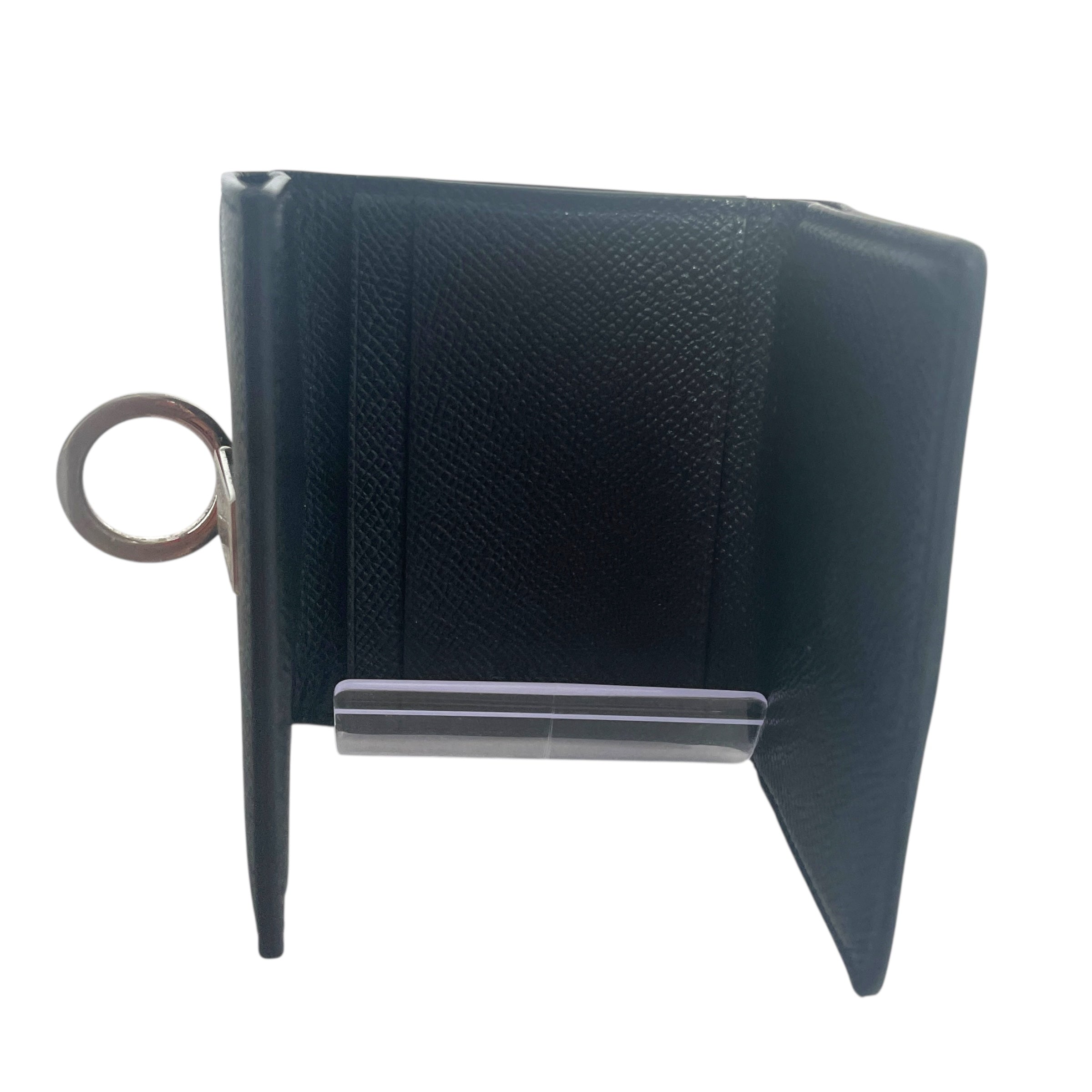 BVLGARI/Bifold Wallet/Leather/WHT/Hook Compact Wallet view 3