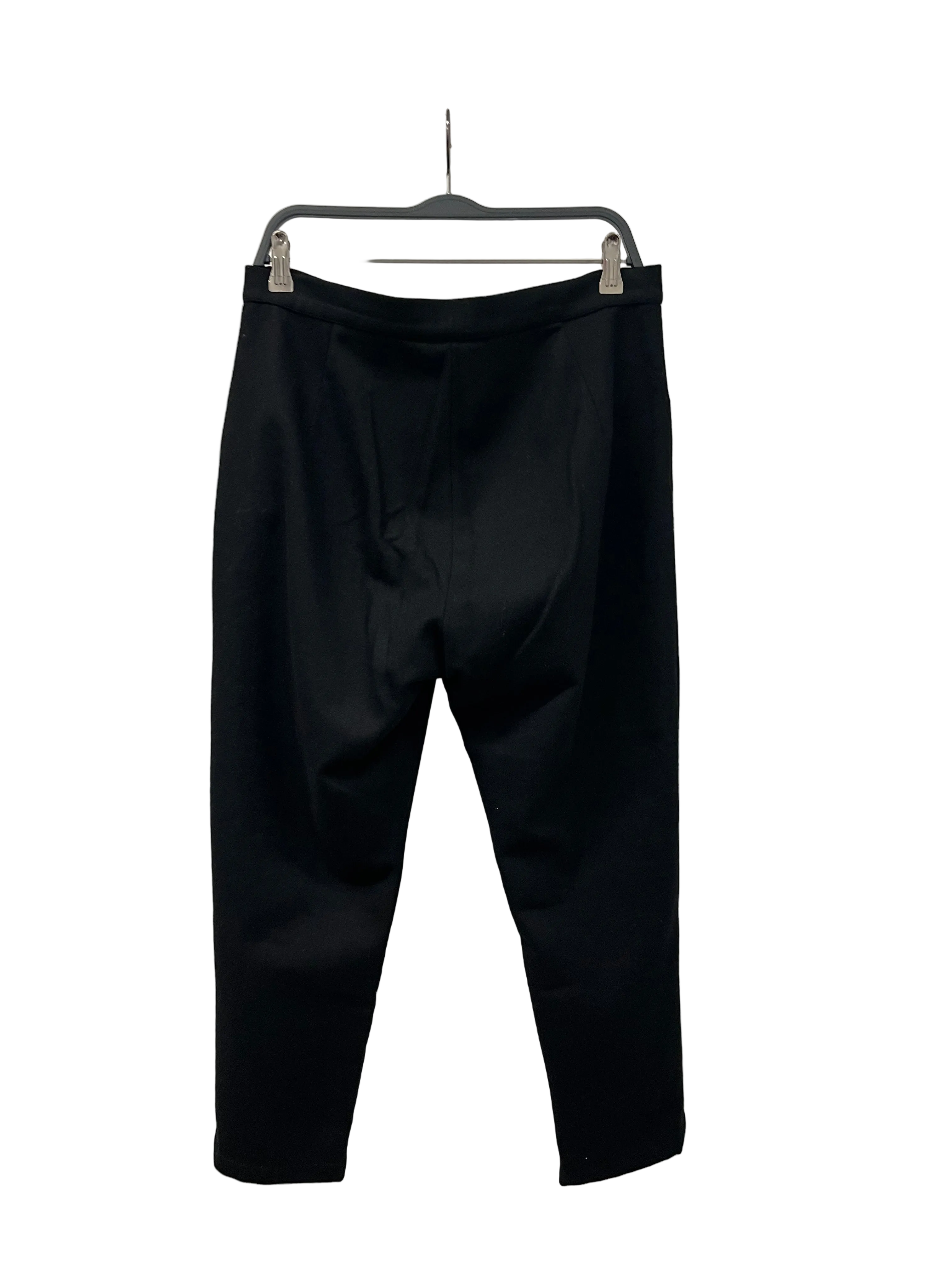 YOHJI YAMAMOTO/Pants/XL/Wool/BLK/TROUSERS view 2