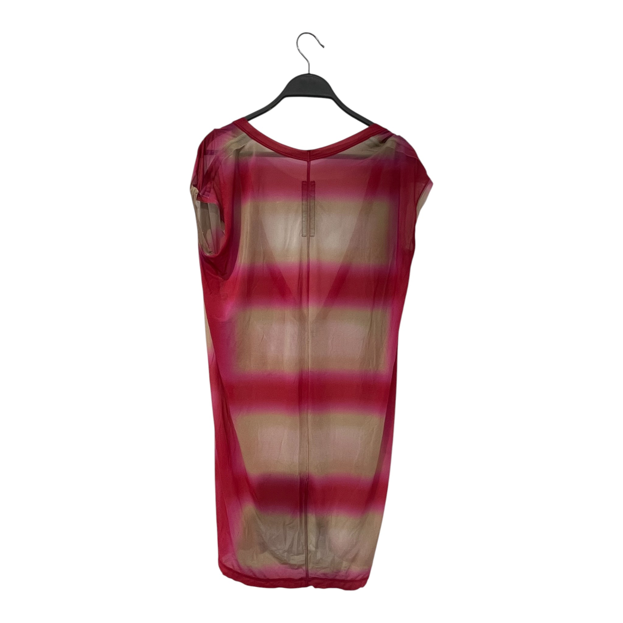 Rick Owens/Tank Top/S/Cotton/PNK/Stripe/SS 23 DEEP V NECK view 2