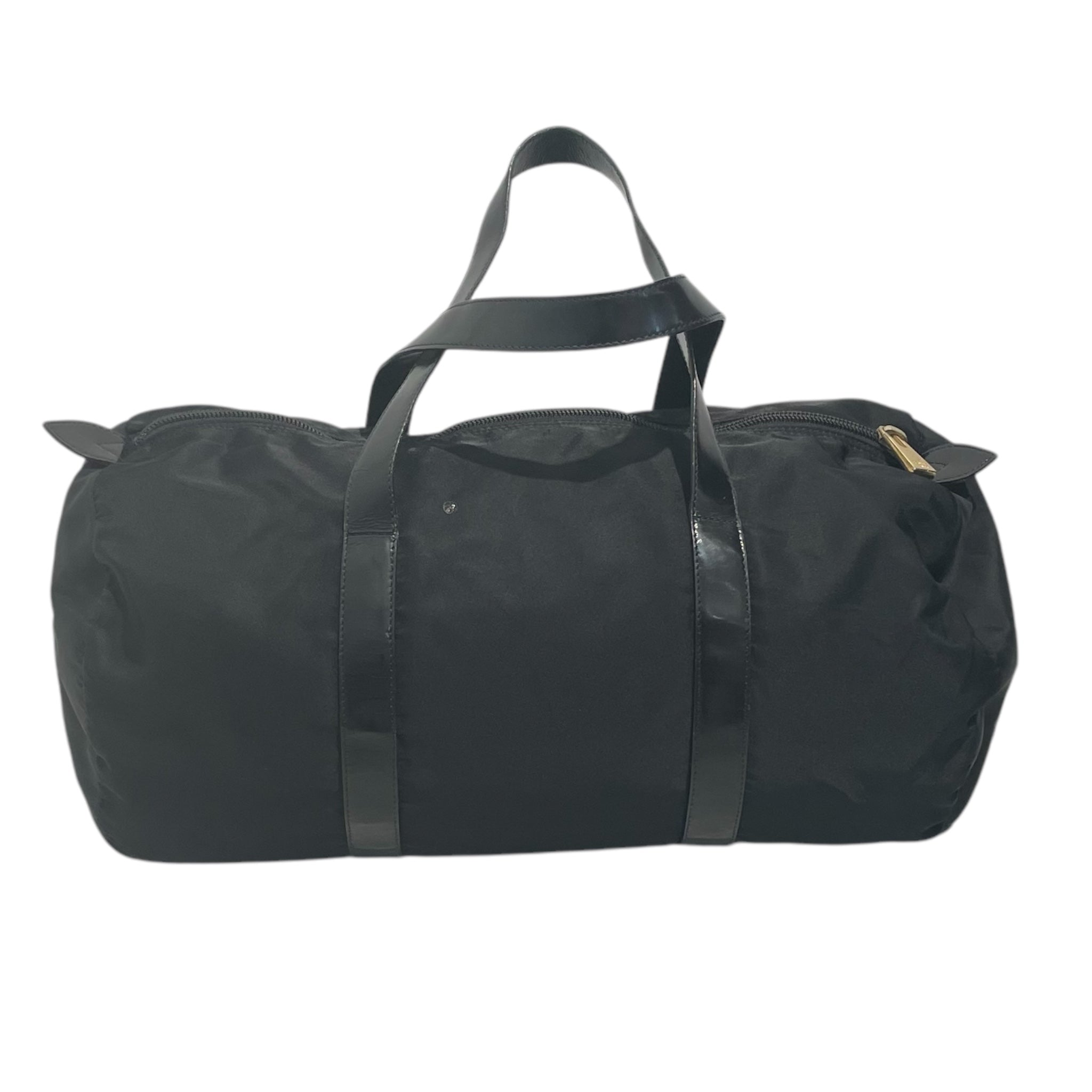 CELINE/Bag/Nylon/BLK/DUFFLE / GOLD RING view 2