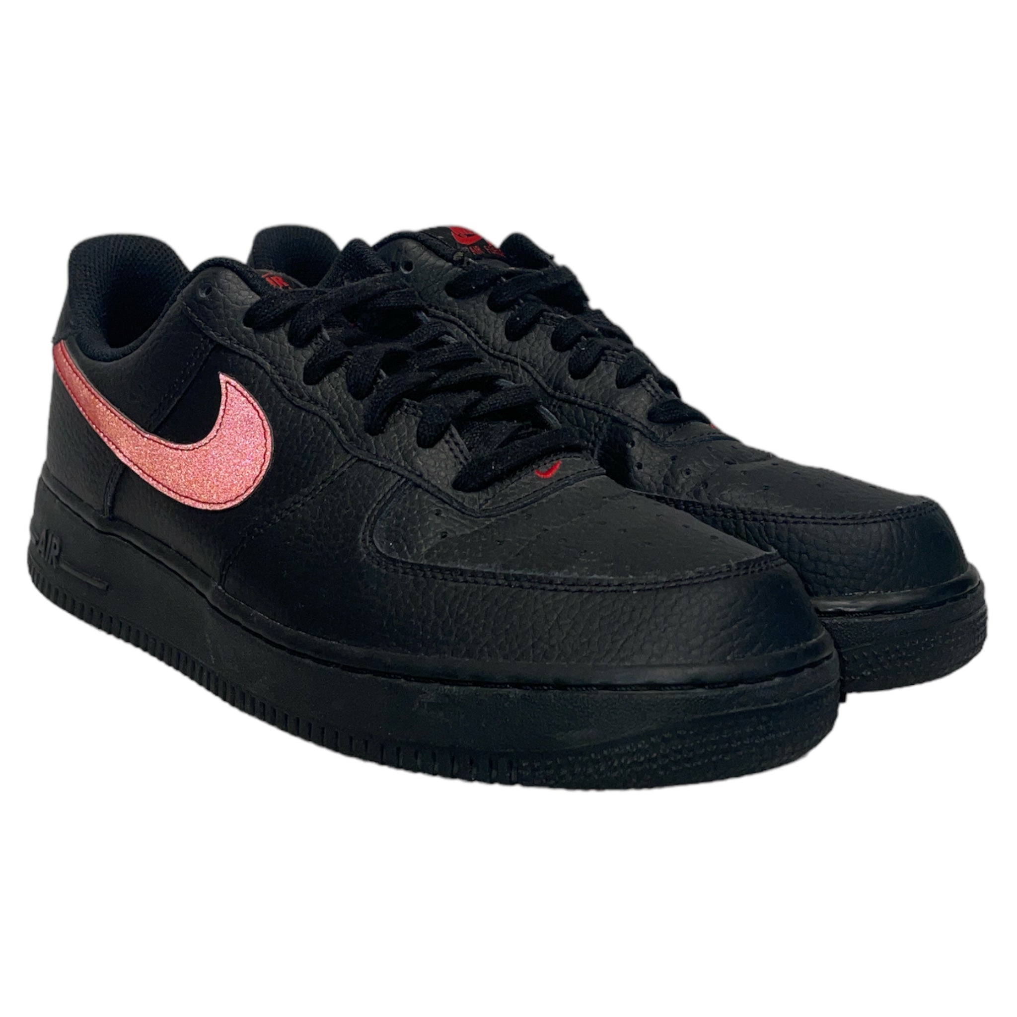 NIKE/Low-Sneakers/US 10.5/Leather/BLK/air force 1 view 1