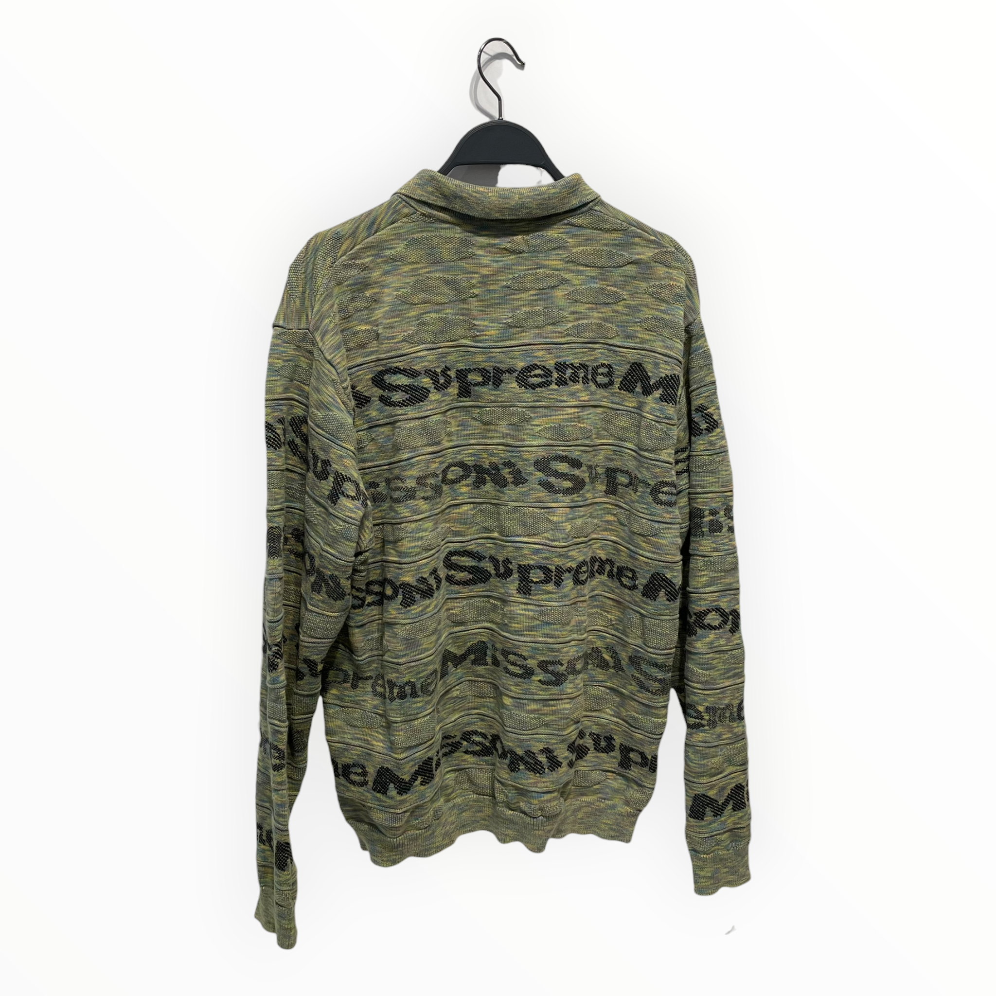 MISSONI/Supreme/Sweater/M/All Over Print/Cotton/MLT/quarter zip view 2