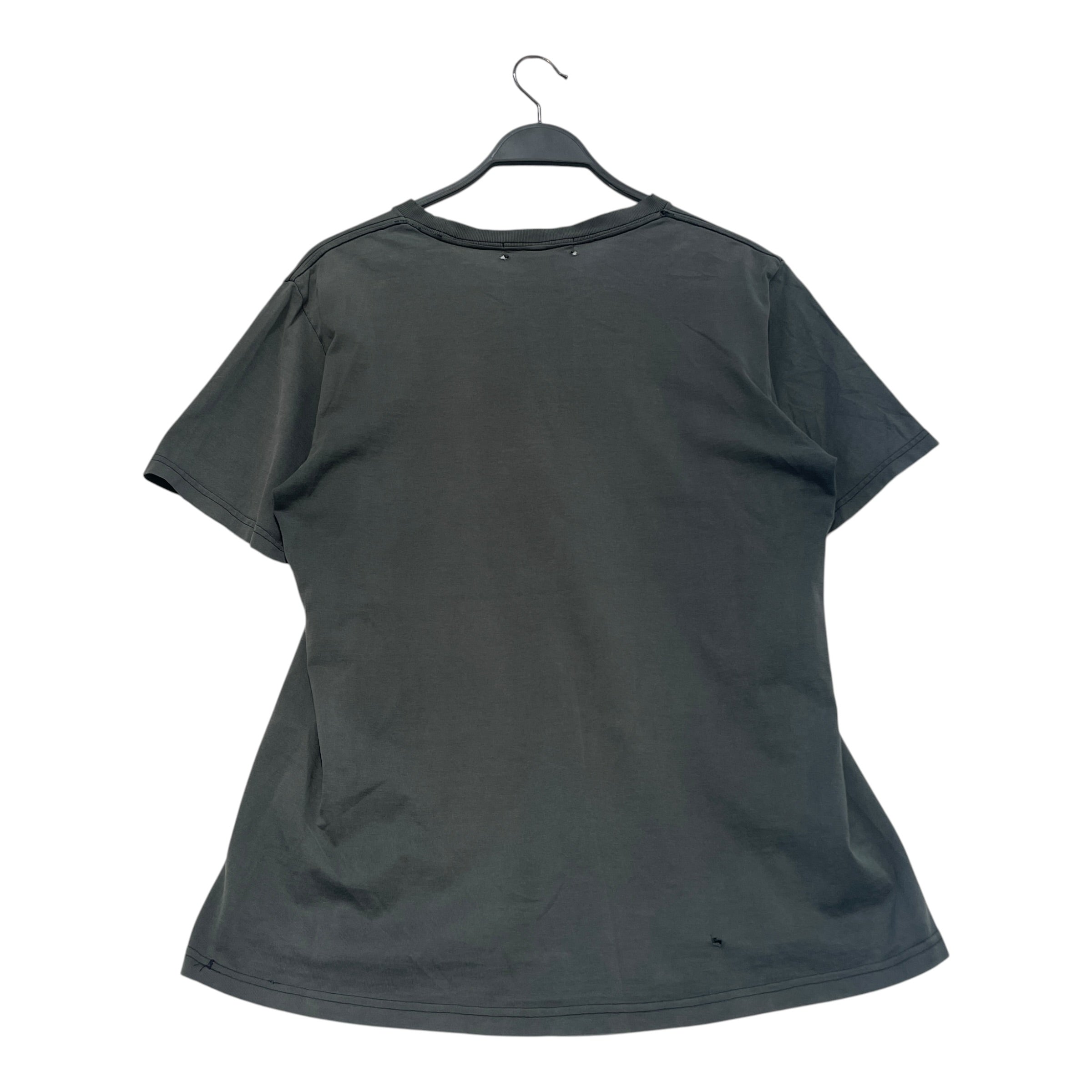 NUMBER (N)INE/T-Shirt/3/Cotton/GRY/Graphic/Skull n Guns view 2