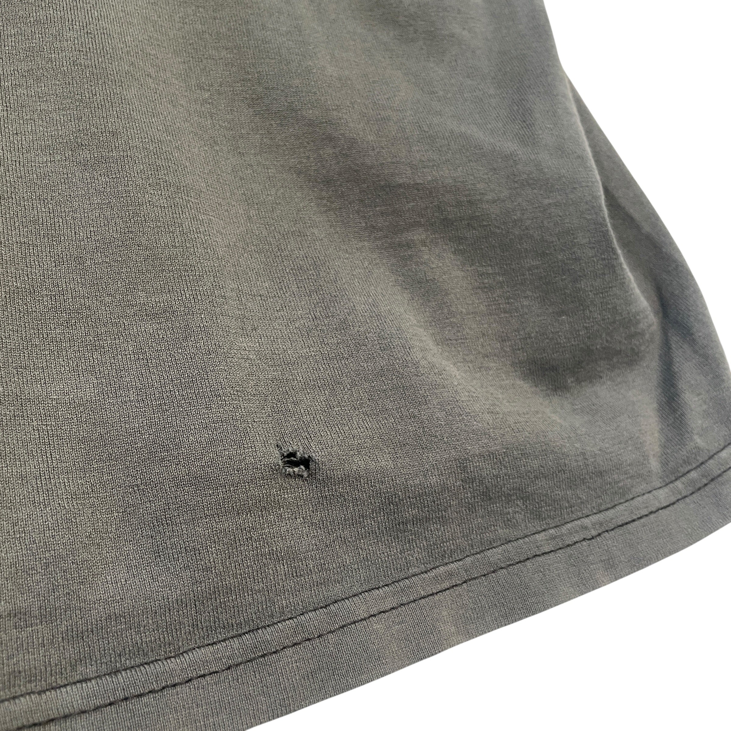 NUMBER (N)INE/T-Shirt/3/Cotton/GRY/Graphic/Skull n Guns view 3