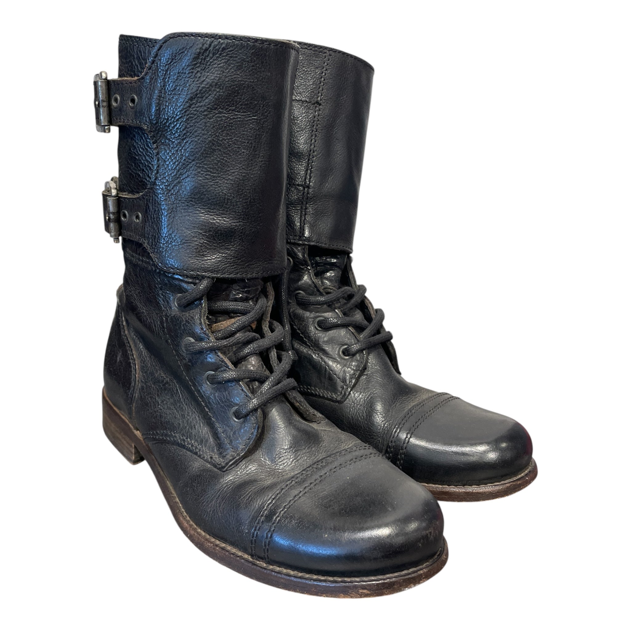 ALLSAINTS/Boots/EU 39/Leather/BLK/COMBAT/HUGE FLAP view 1