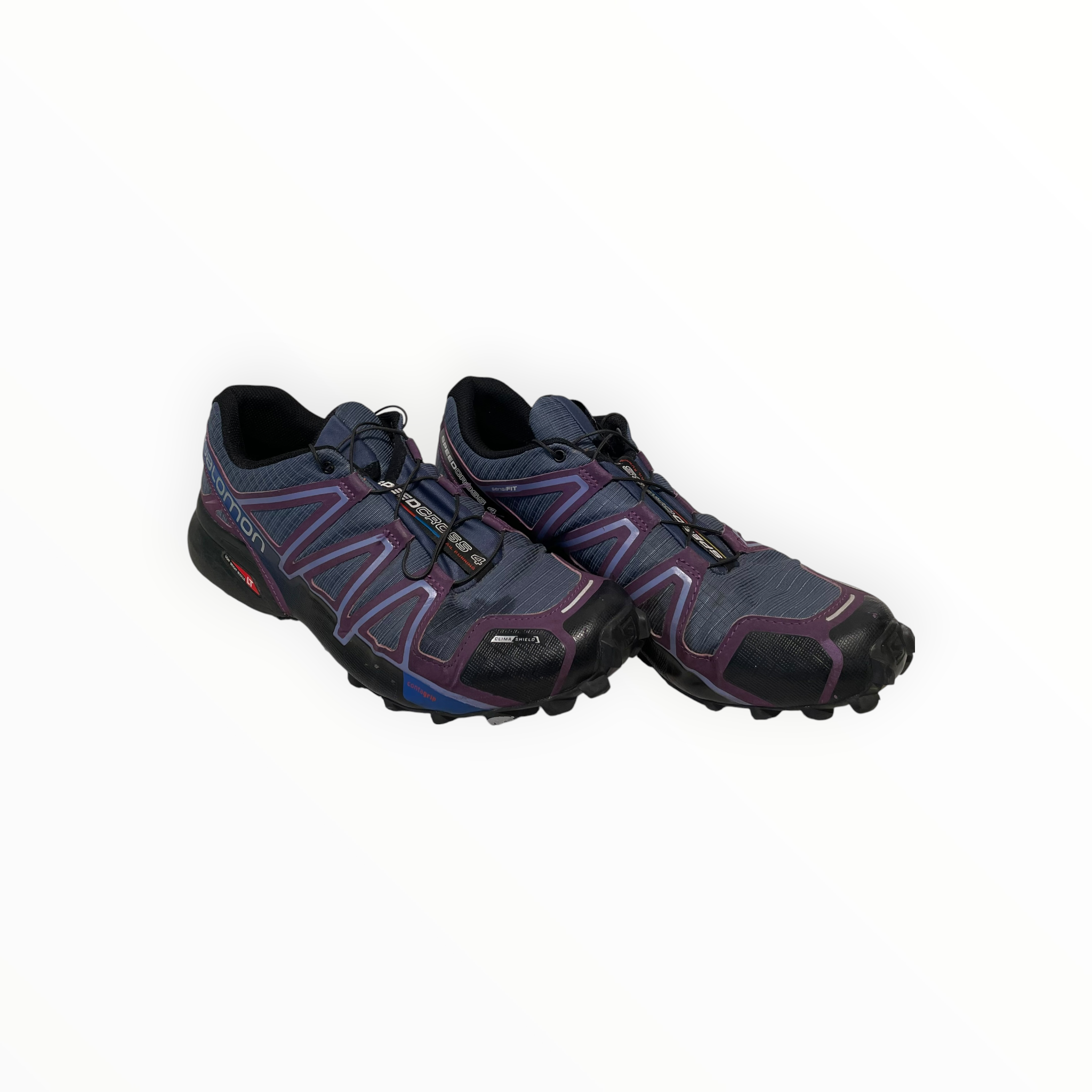 salomon/Low-Sneakers/US 10/Nylon/GRY/speedcross view 1