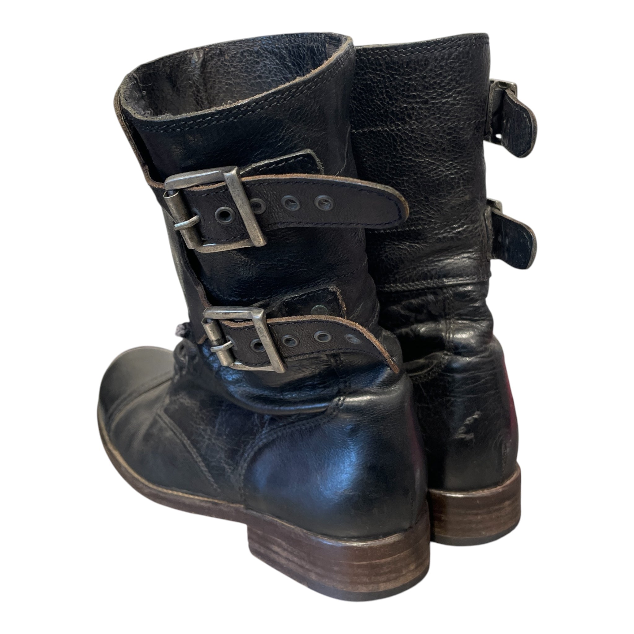 ALLSAINTS/Boots/EU 39/Leather/BLK/COMBAT/HUGE FLAP view 2