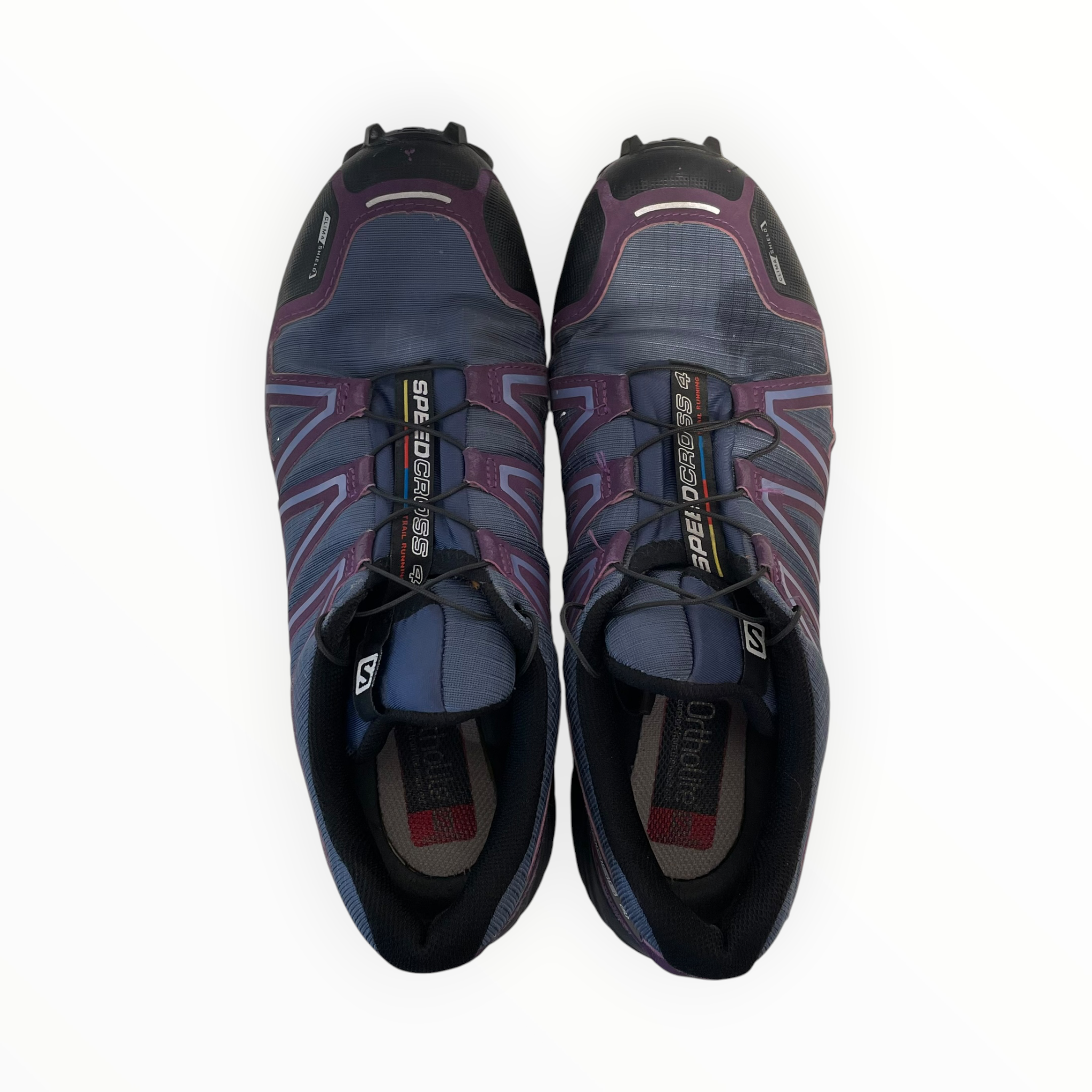 salomon/Low-Sneakers/US 10/Nylon/GRY/speedcross view 3