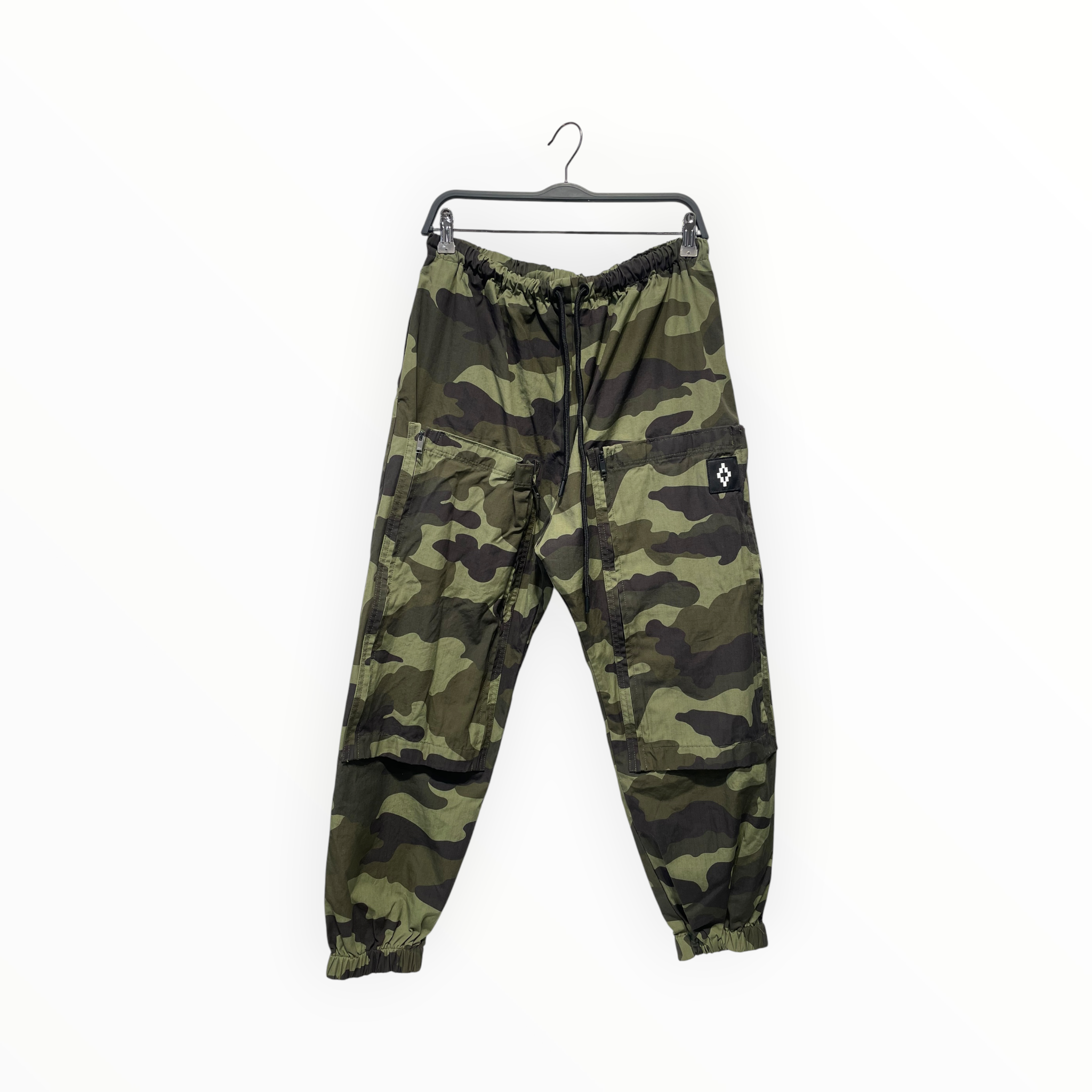 MARCELO BURLON COUNTY OF MILAN/Straight Pants/M/Cotton/GRN/Joggers/Camouflage/ view 1