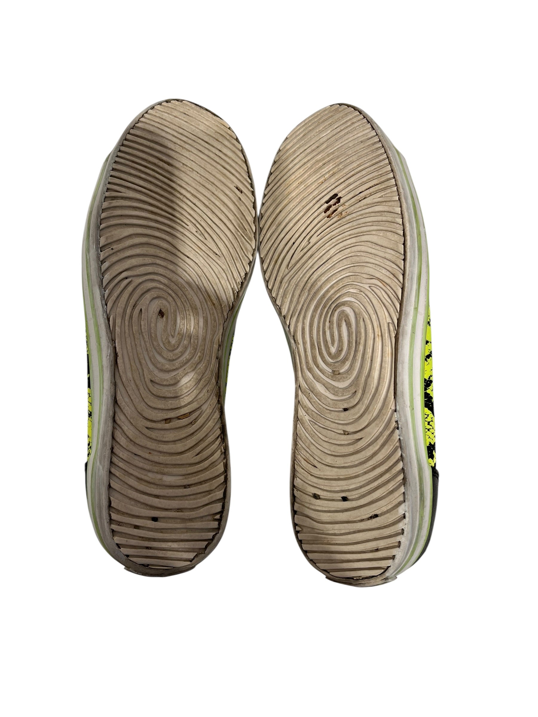 Just cavalli/Low-Sneakers/US 7.5/Animal Pattern/Nylon/YEL/SNAKE SKIN SNEAKER view 5