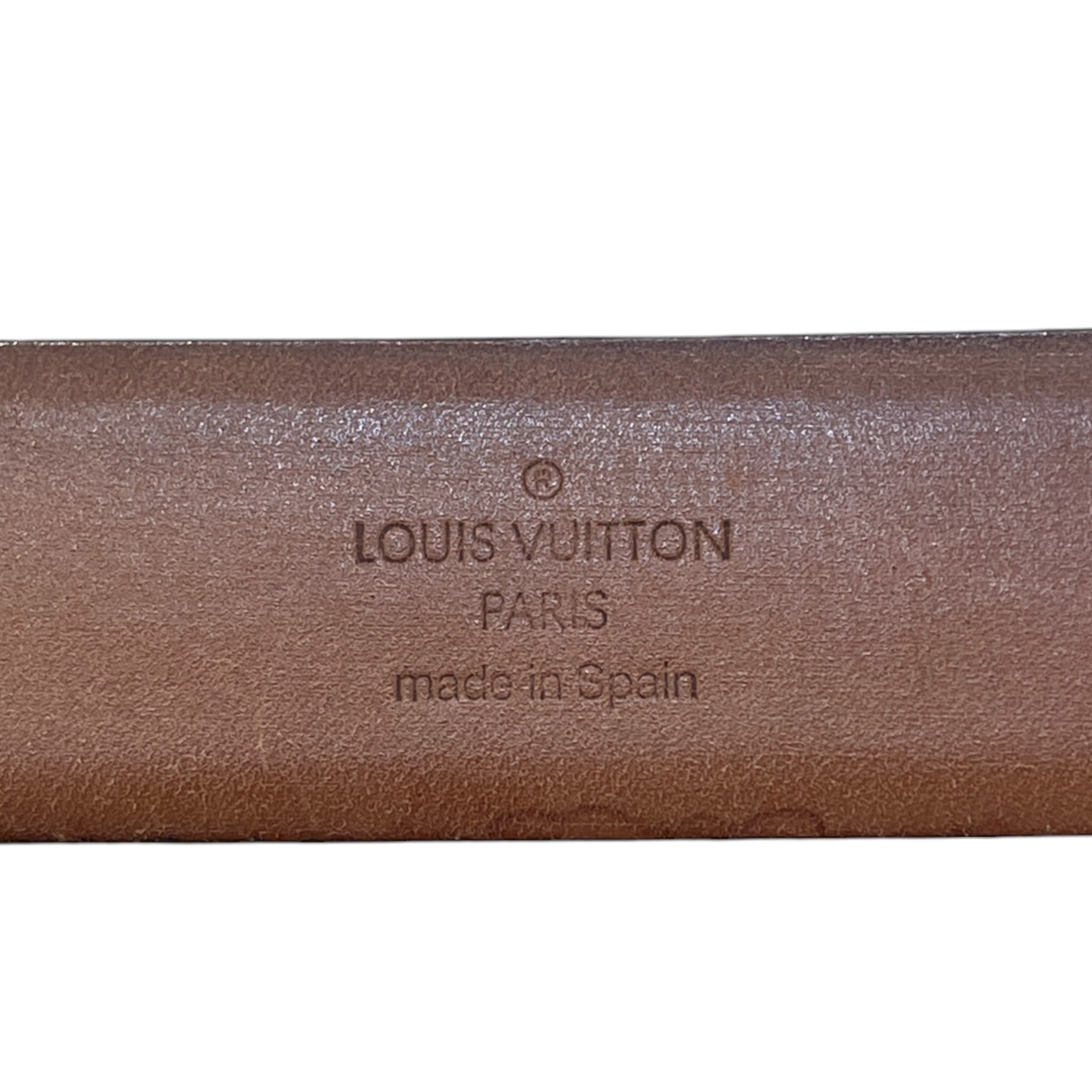 LOUIS VUITTON/Belt/Black/Leather/ view 5