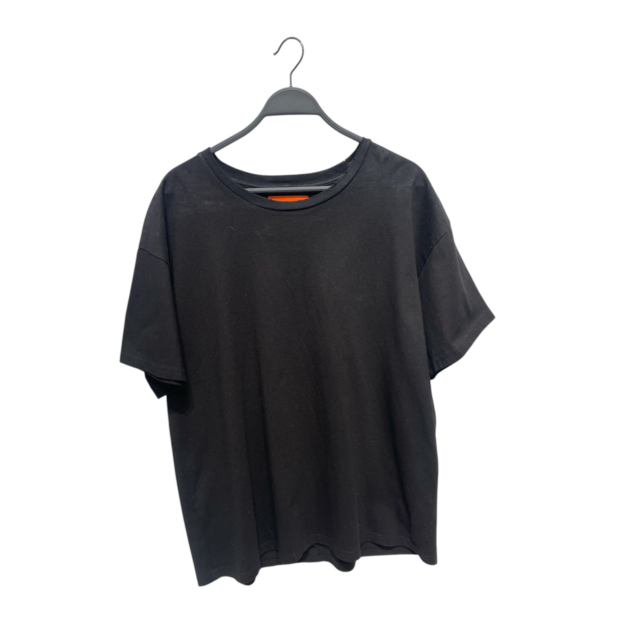 WHO DECIDES WAR/T-Shirt/XL/Cotton/BLK/WDW BLACK TEE PLAIN view 1