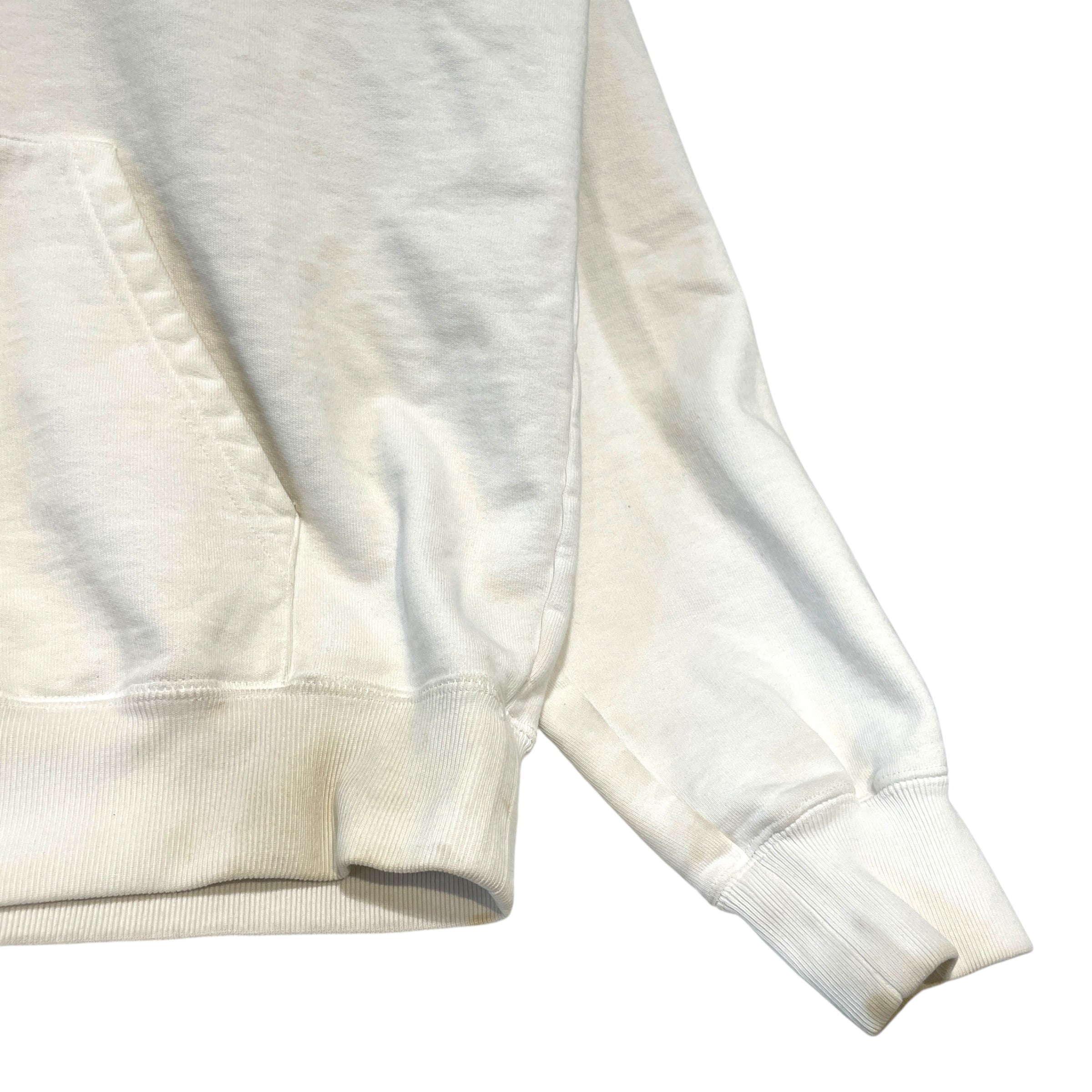 BALENCIAGA/Hoodie/L/Cotton/WHT/Script Hoodie view 2