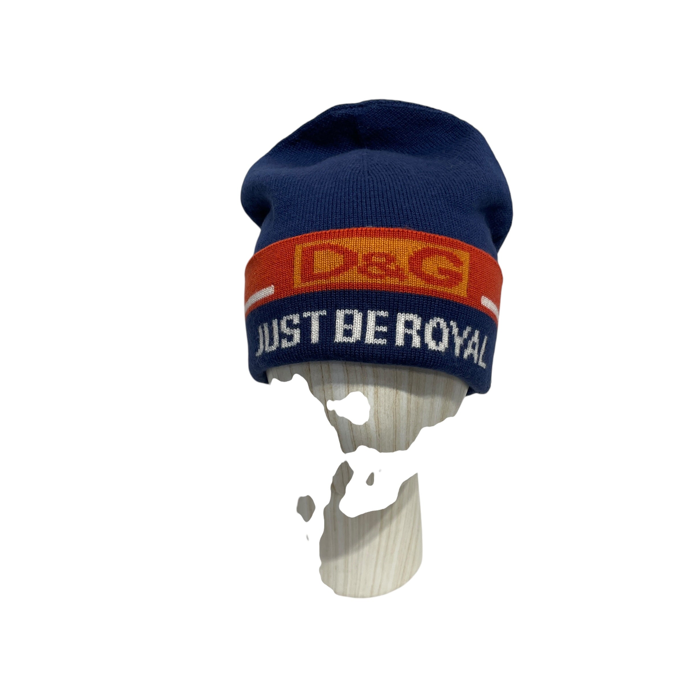 DOLCE&GABBANA/Beanie/Stripe/Cotton/BLU/M's/ view 1