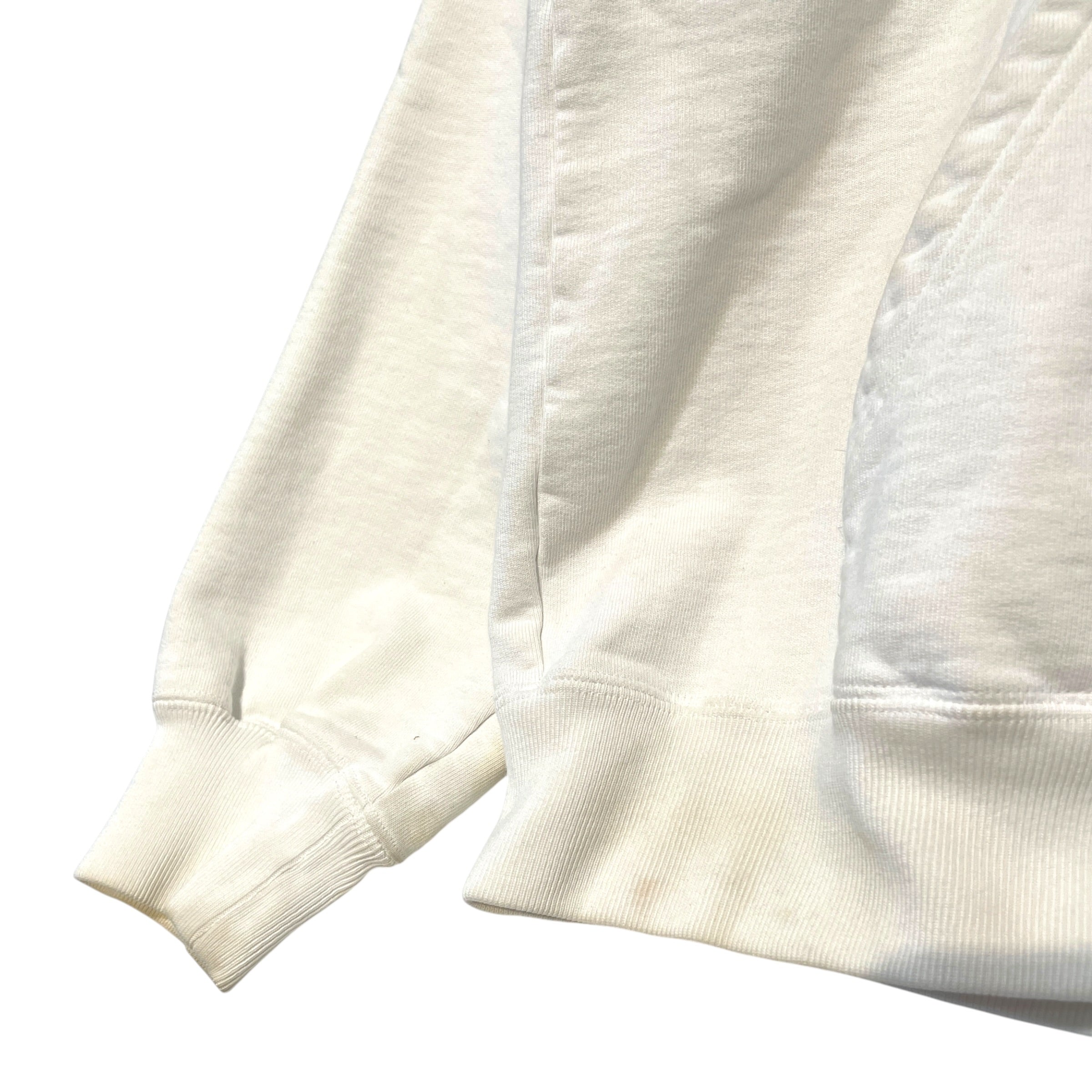 BALENCIAGA/Hoodie/L/Cotton/WHT/Script Hoodie view 3