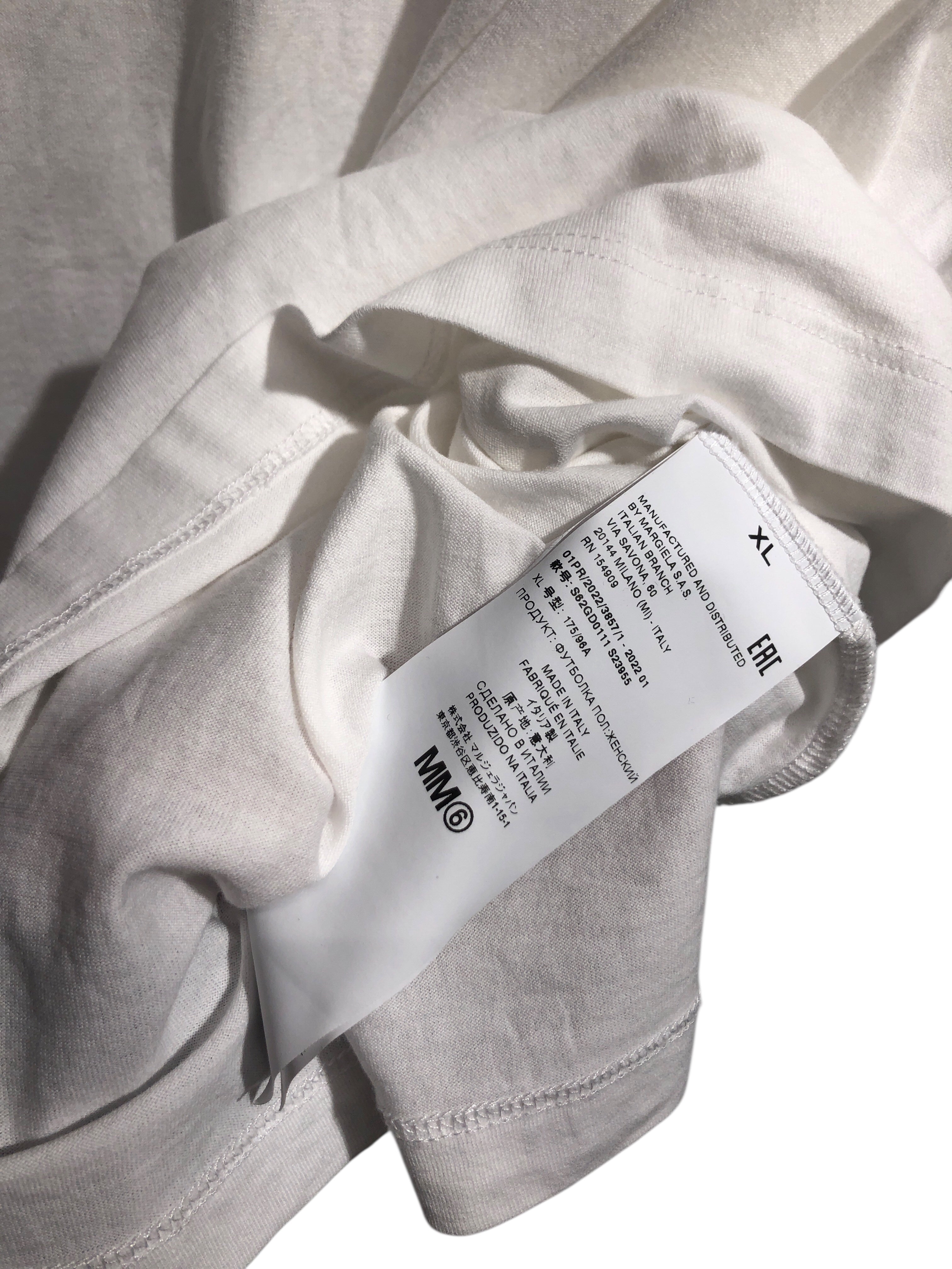 MM6/T-Shirt/XL/Cotton/WHT/ view 5