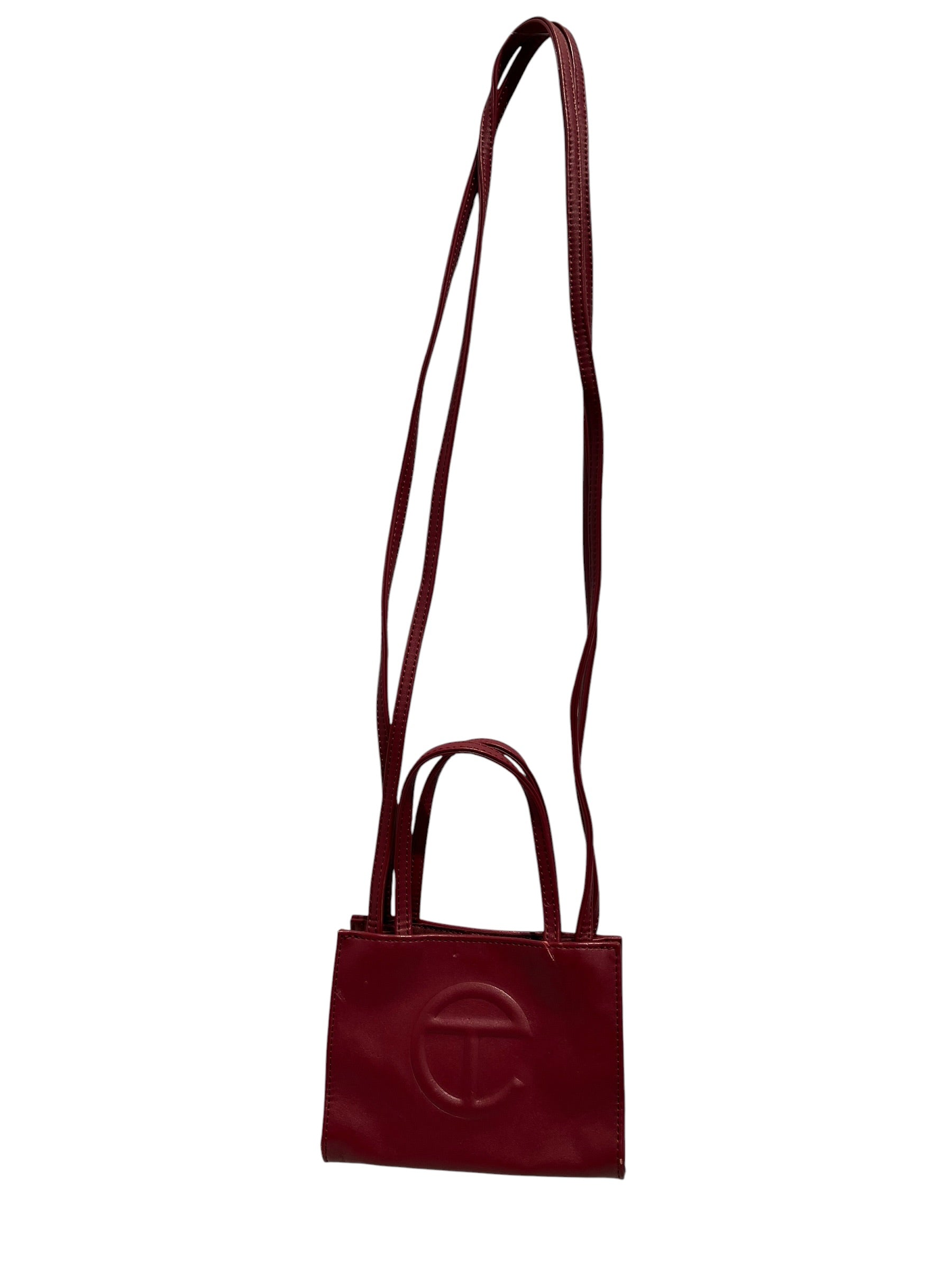 Telfar/Cross Body Bag/Leather/RED/ view 1