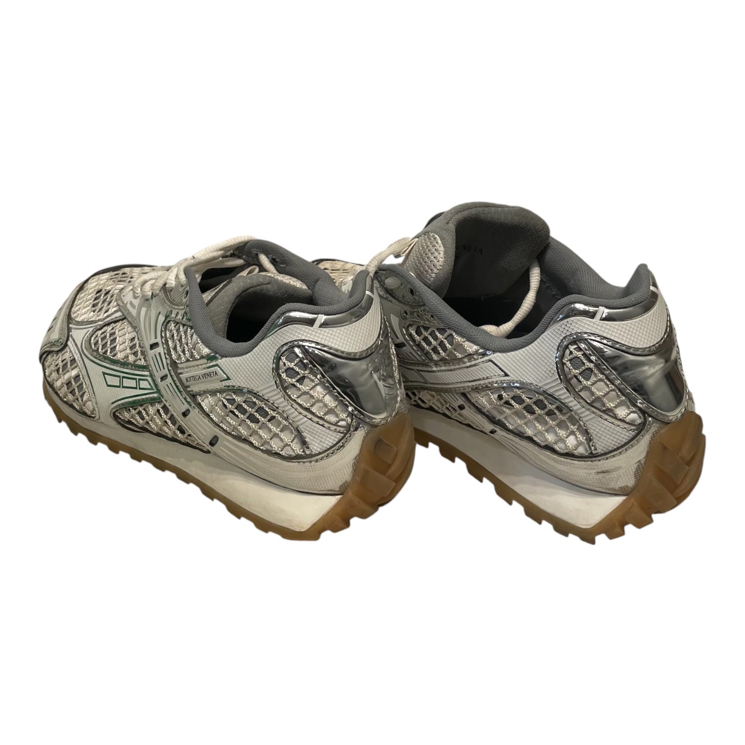 BOTTEGA VENETA/Low-Sneakers/EU 38/SLV/orbit sneakers view 2