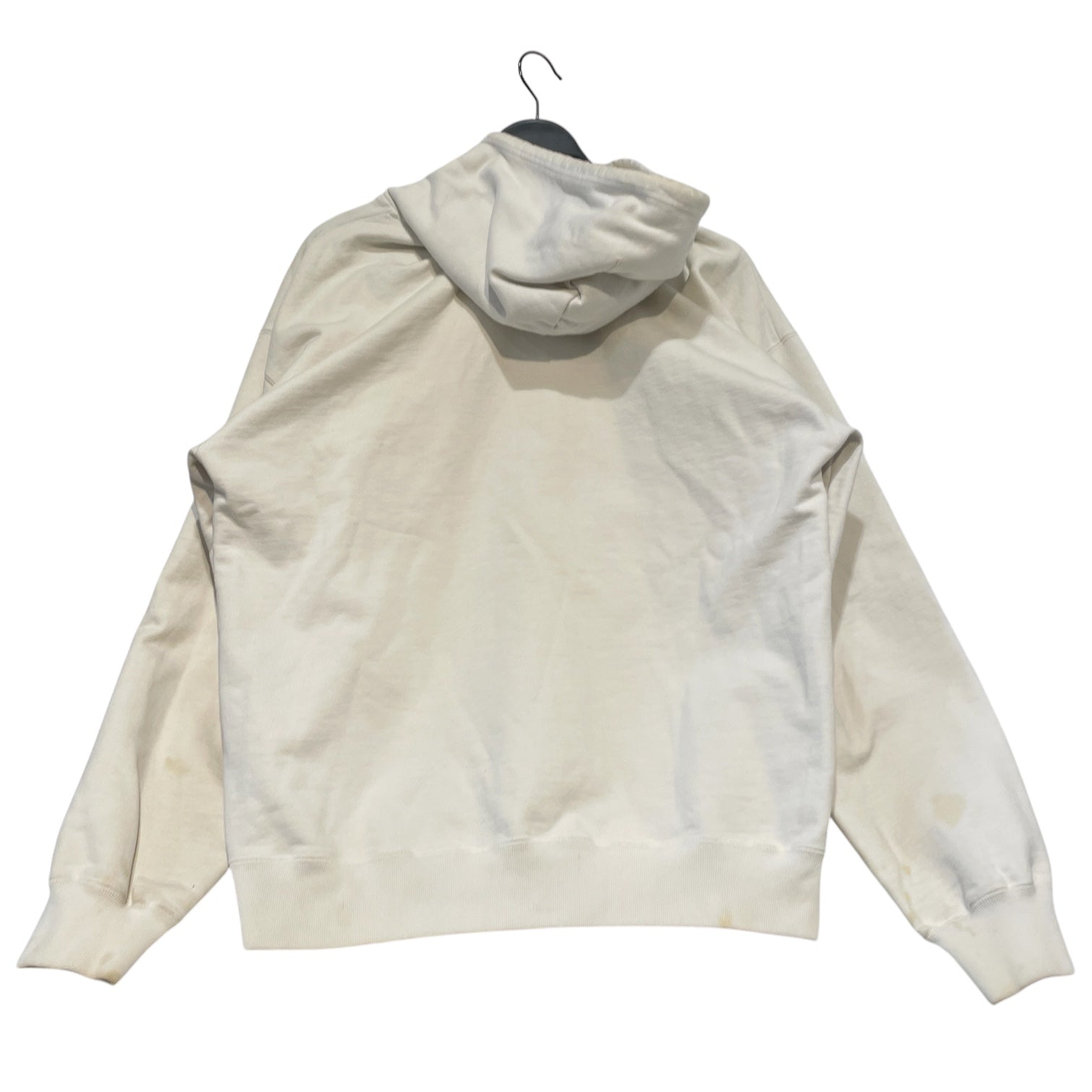 BALENCIAGA/Hoodie/L/Cotton/WHT/Script Hoodie view 7