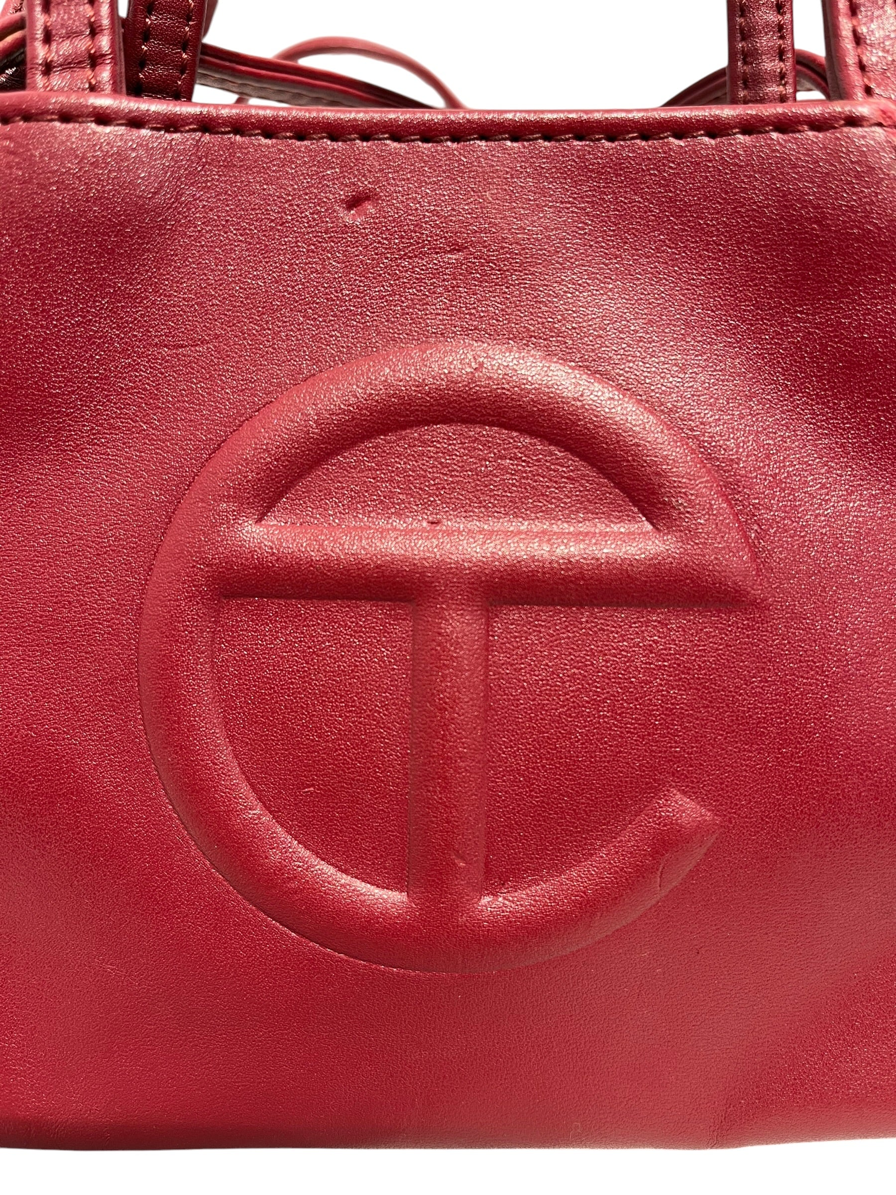 Telfar/Cross Body Bag/Leather/RED/ view 6