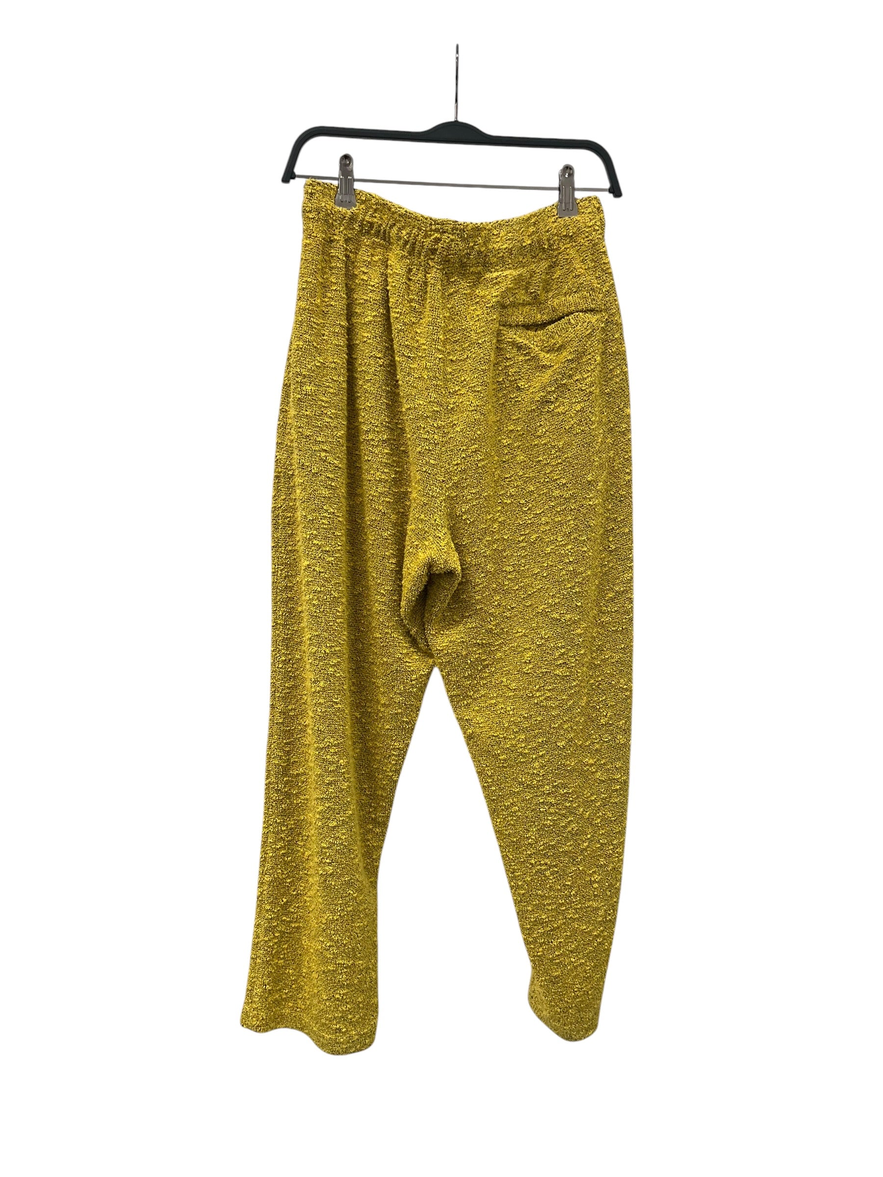 Eric Emanuel/Pants/M/Polyester/YEL/BLUE LOGO WIDE KNIT SWEATS view 2